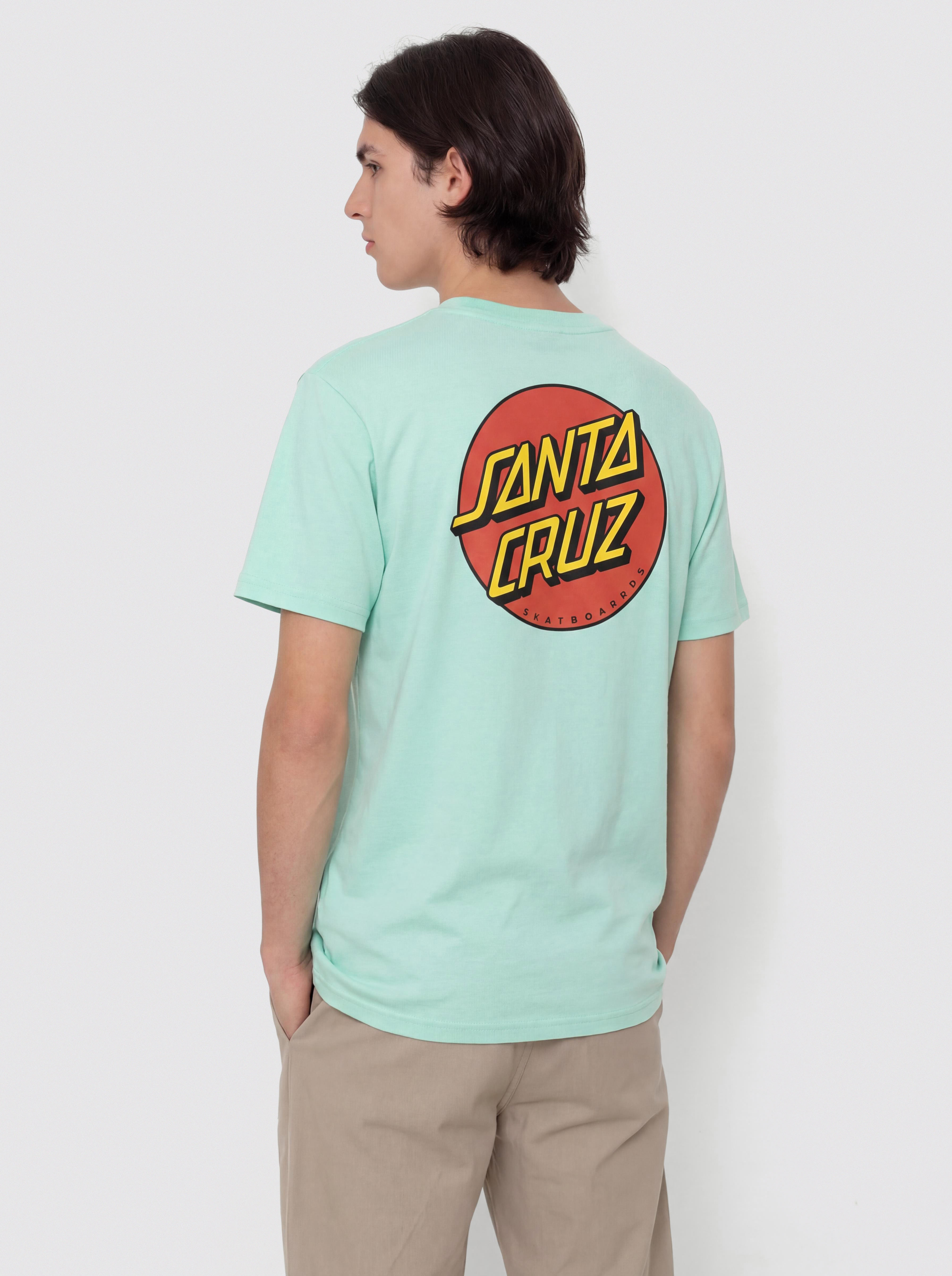 Tričko Santa Cruz Classic Dot Chest (mint)