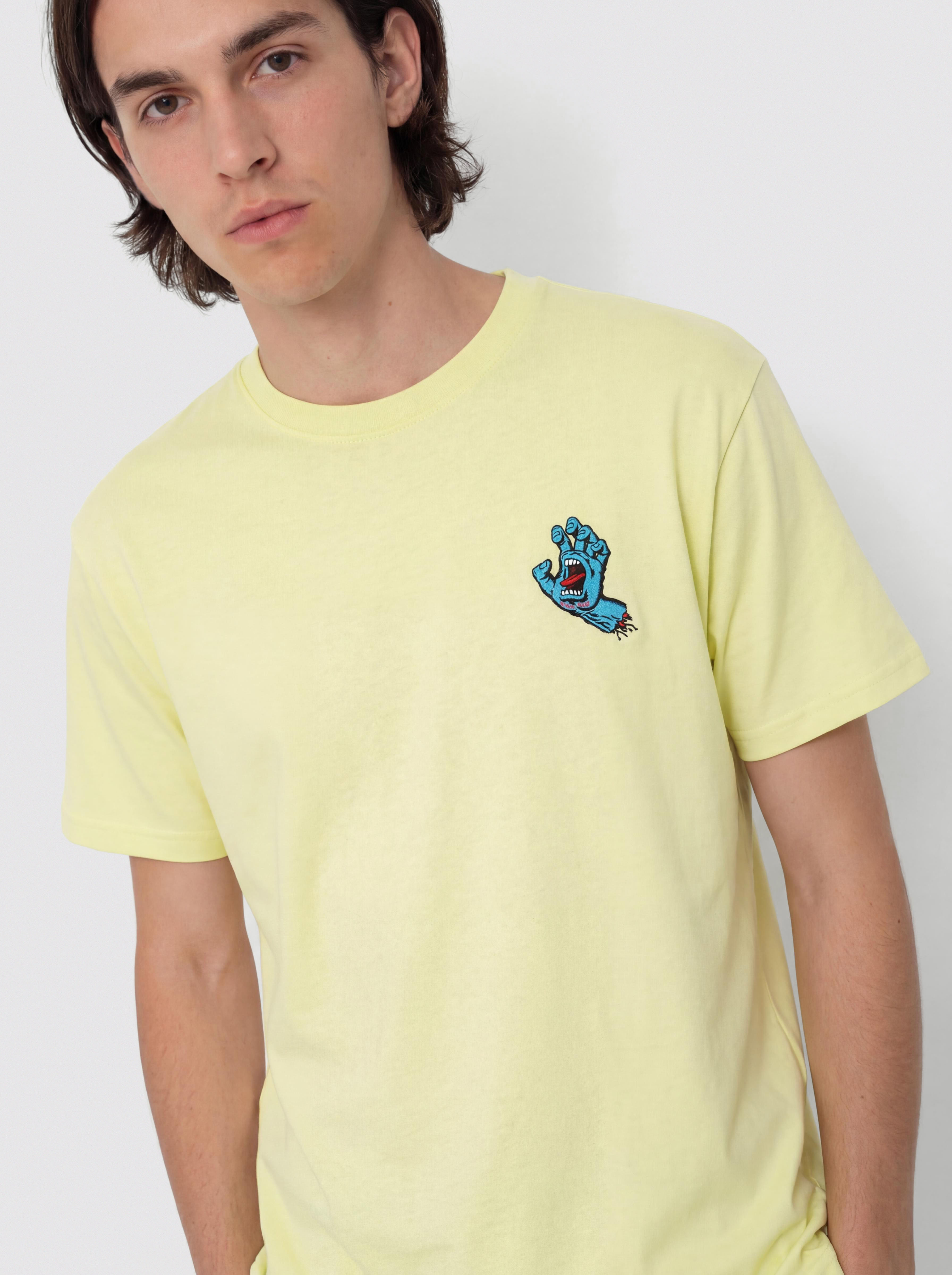 Tričko Santa Cruz Screaming Hand Chest (matcha)