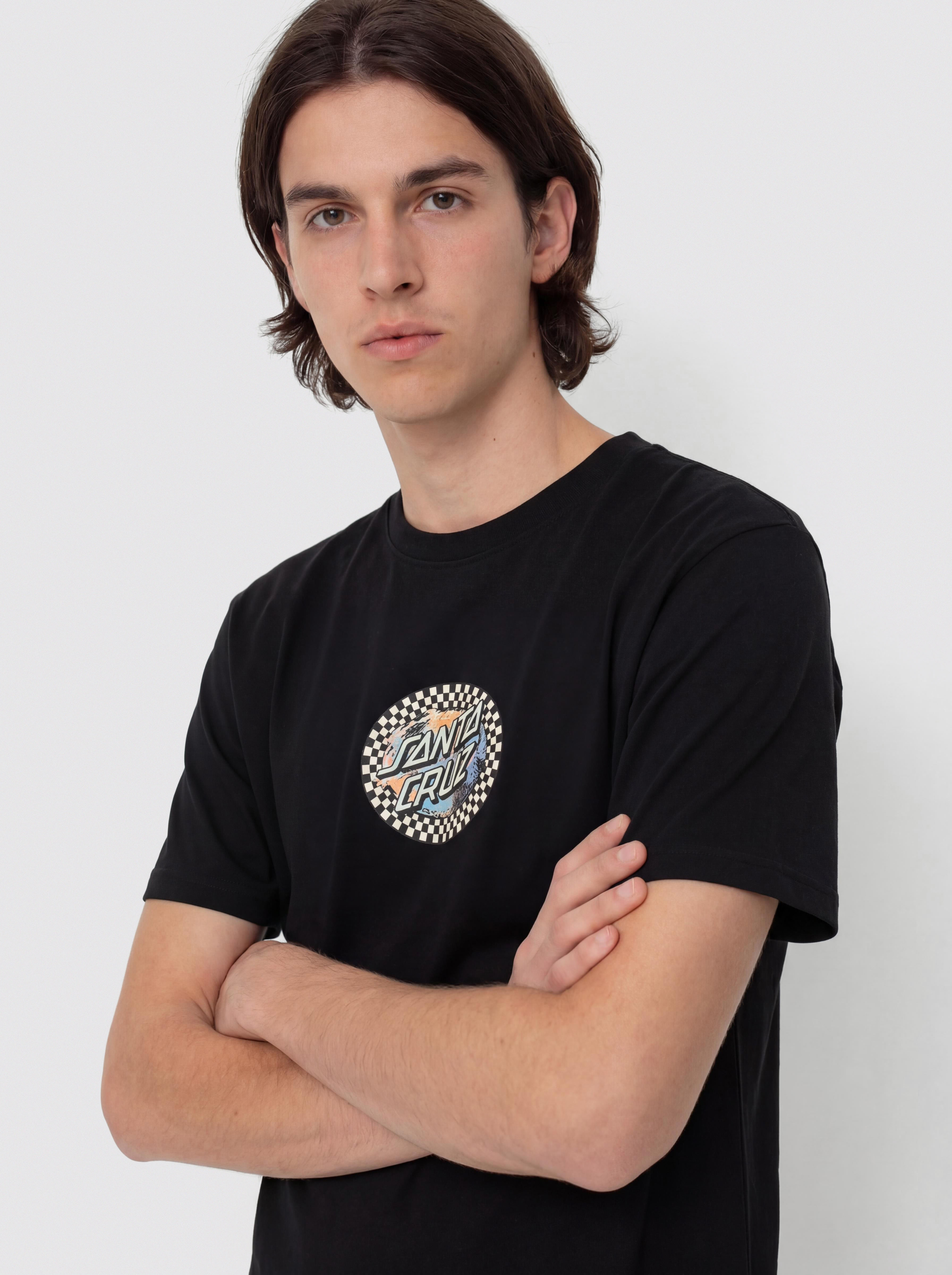 Tričko Santa Cruz Collage Oval Dot (black)
