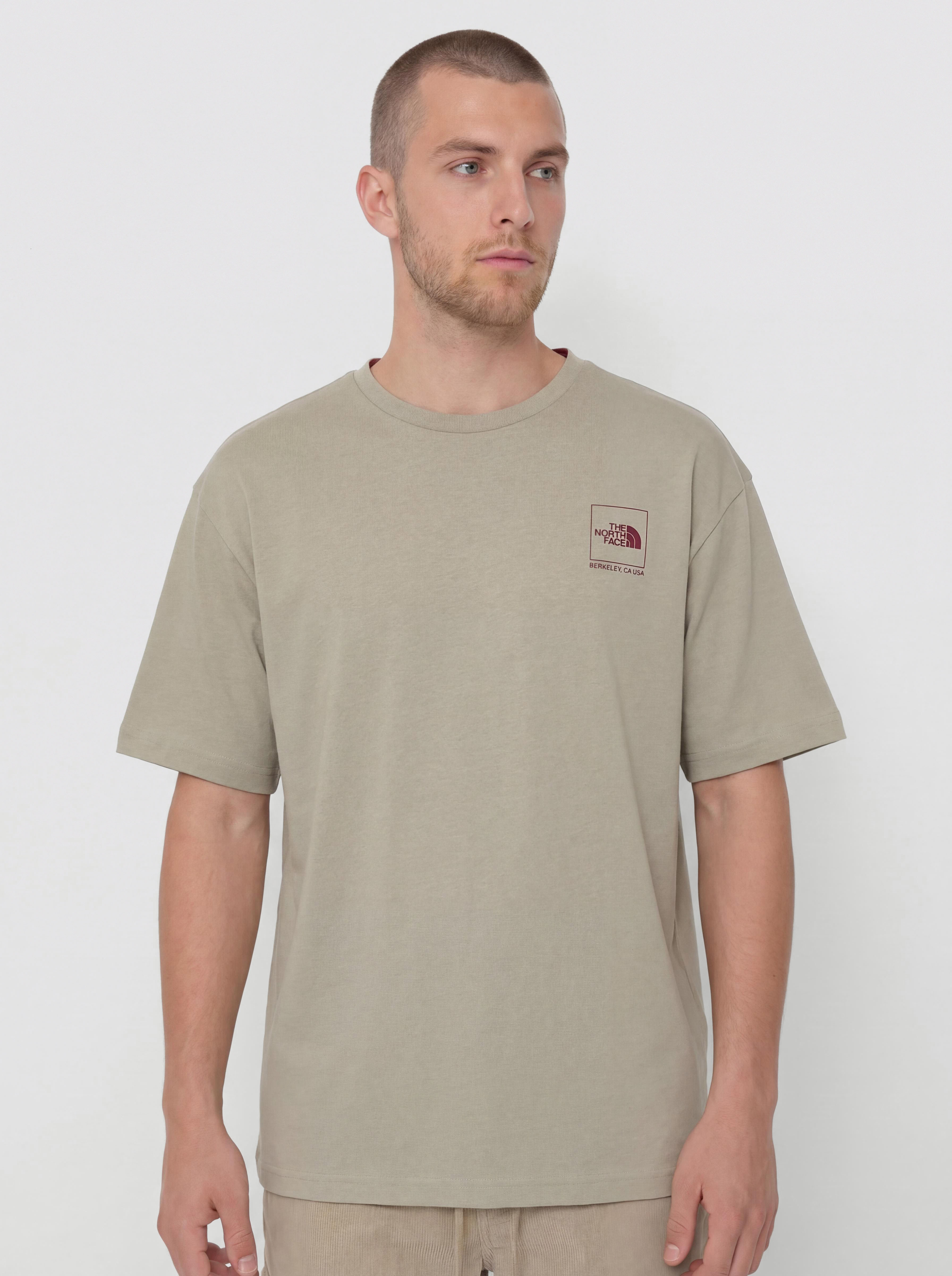 Tričko The North Face Coordinates (clay grey)