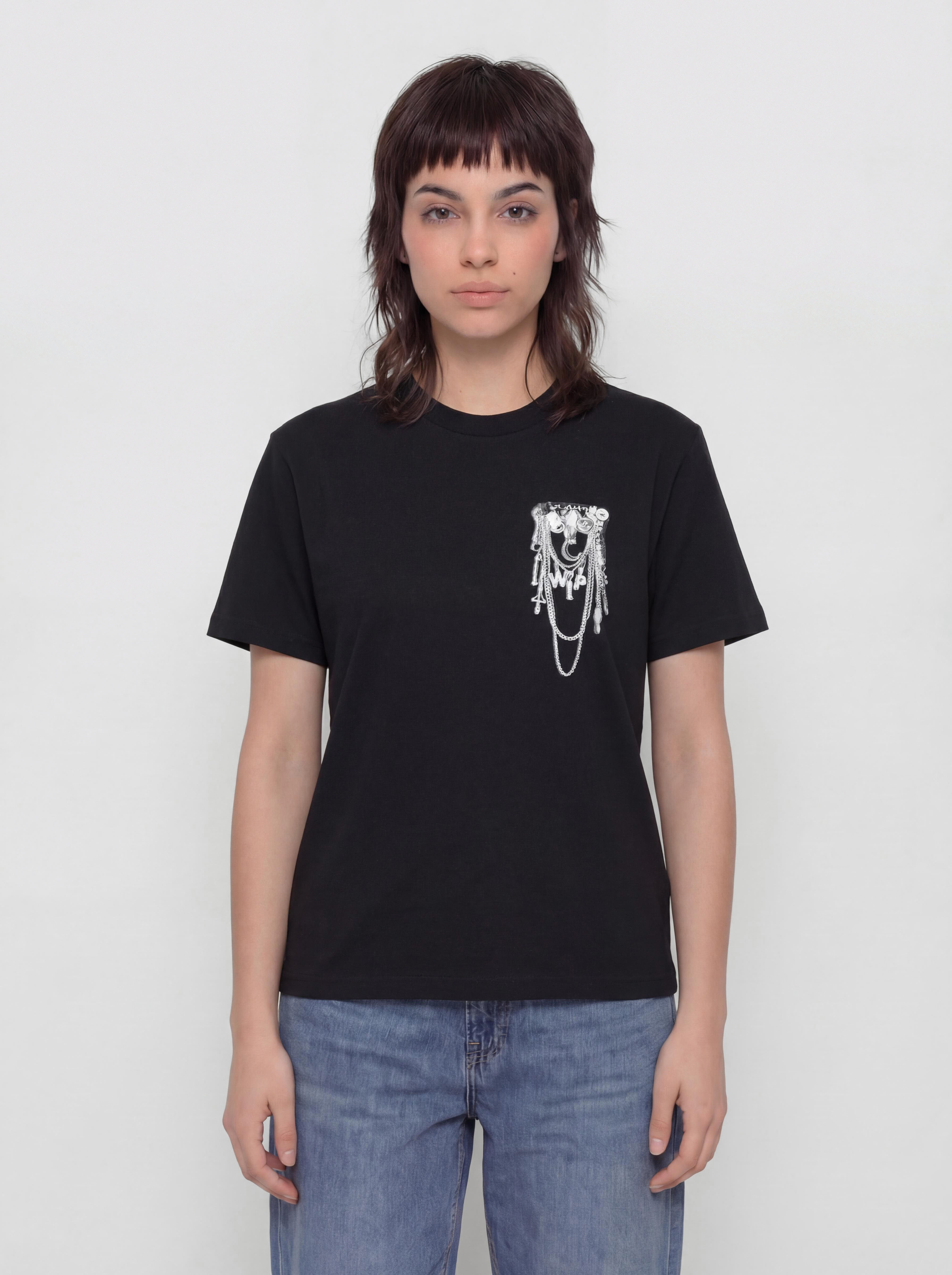 Tričko Carhartt WIP Inverted Charm Wmn (black)