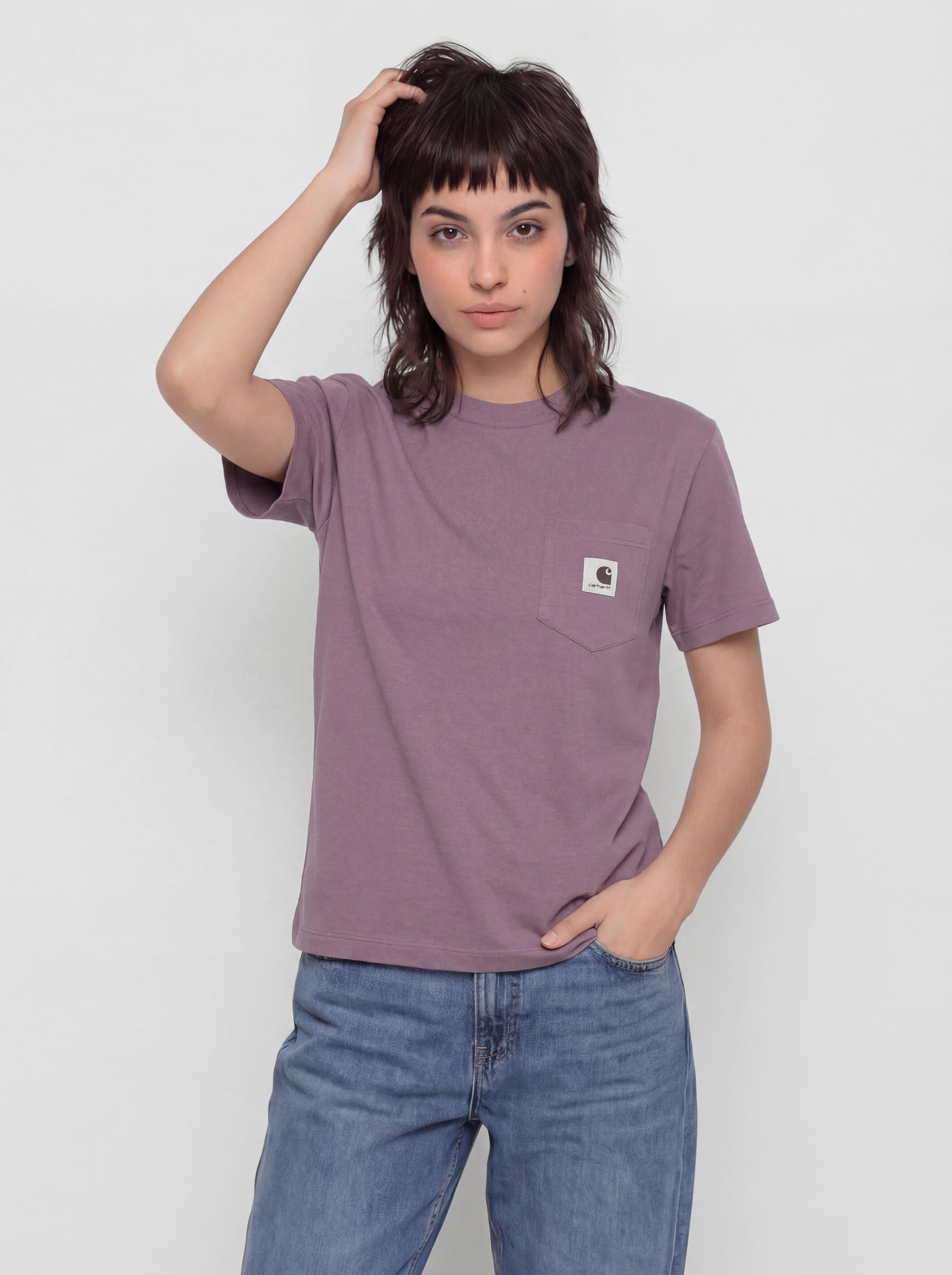 Tričko Carhartt WIP Pocket Wmn (phlox)