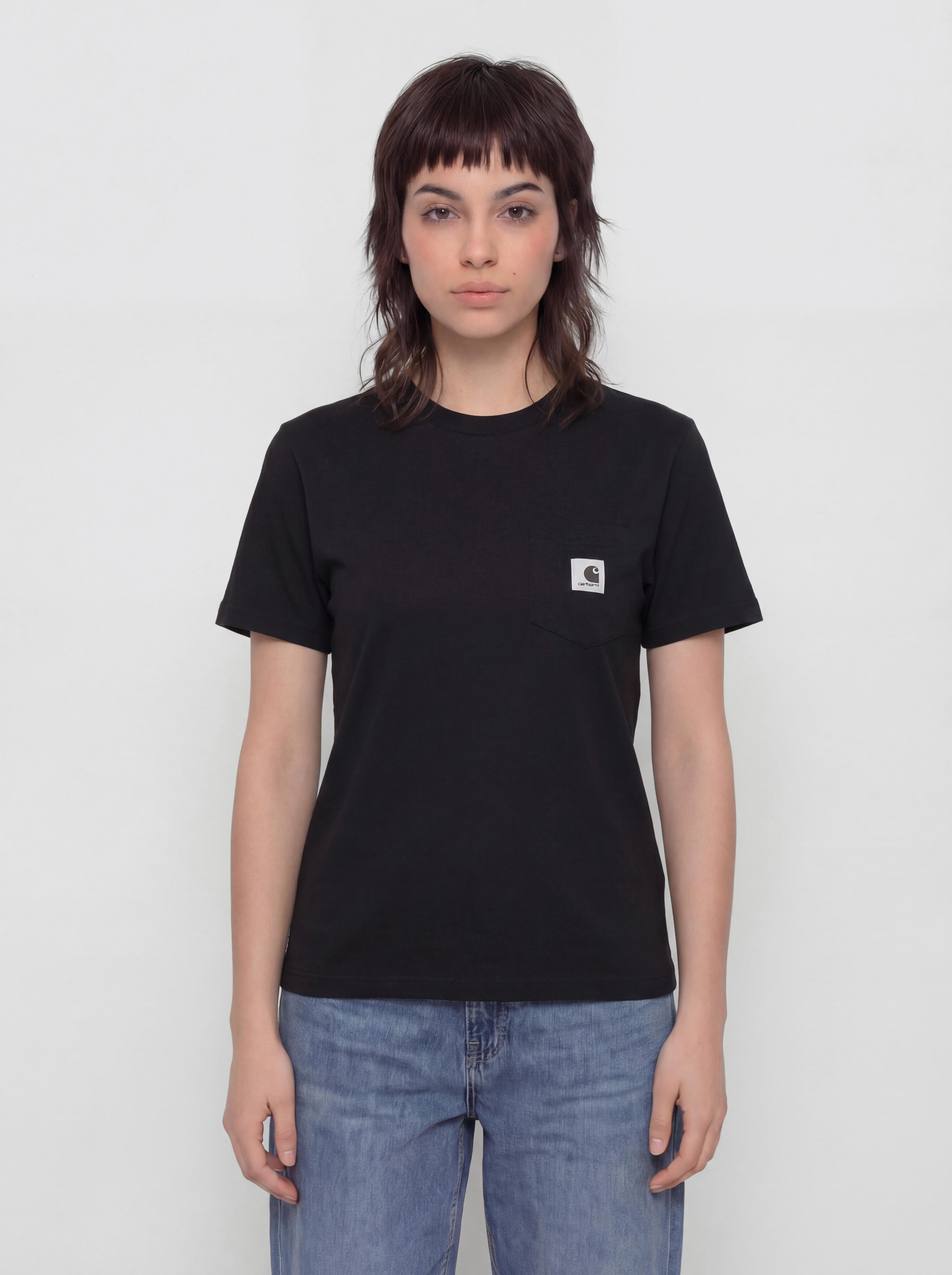 Tričko Carhartt WIP Pocket Wmn (black)