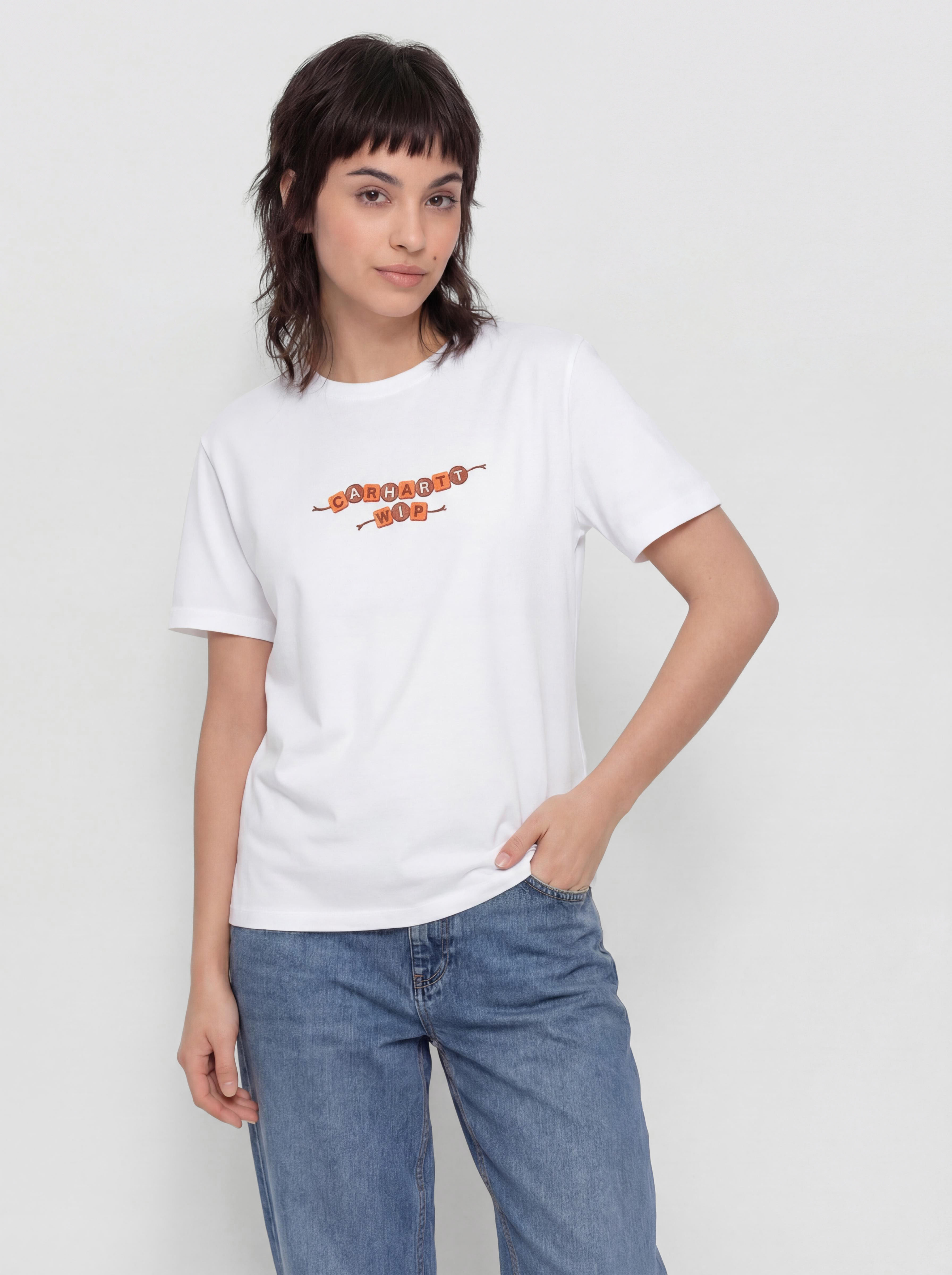 Tričko Carhartt WIP ABC Wmn (white)