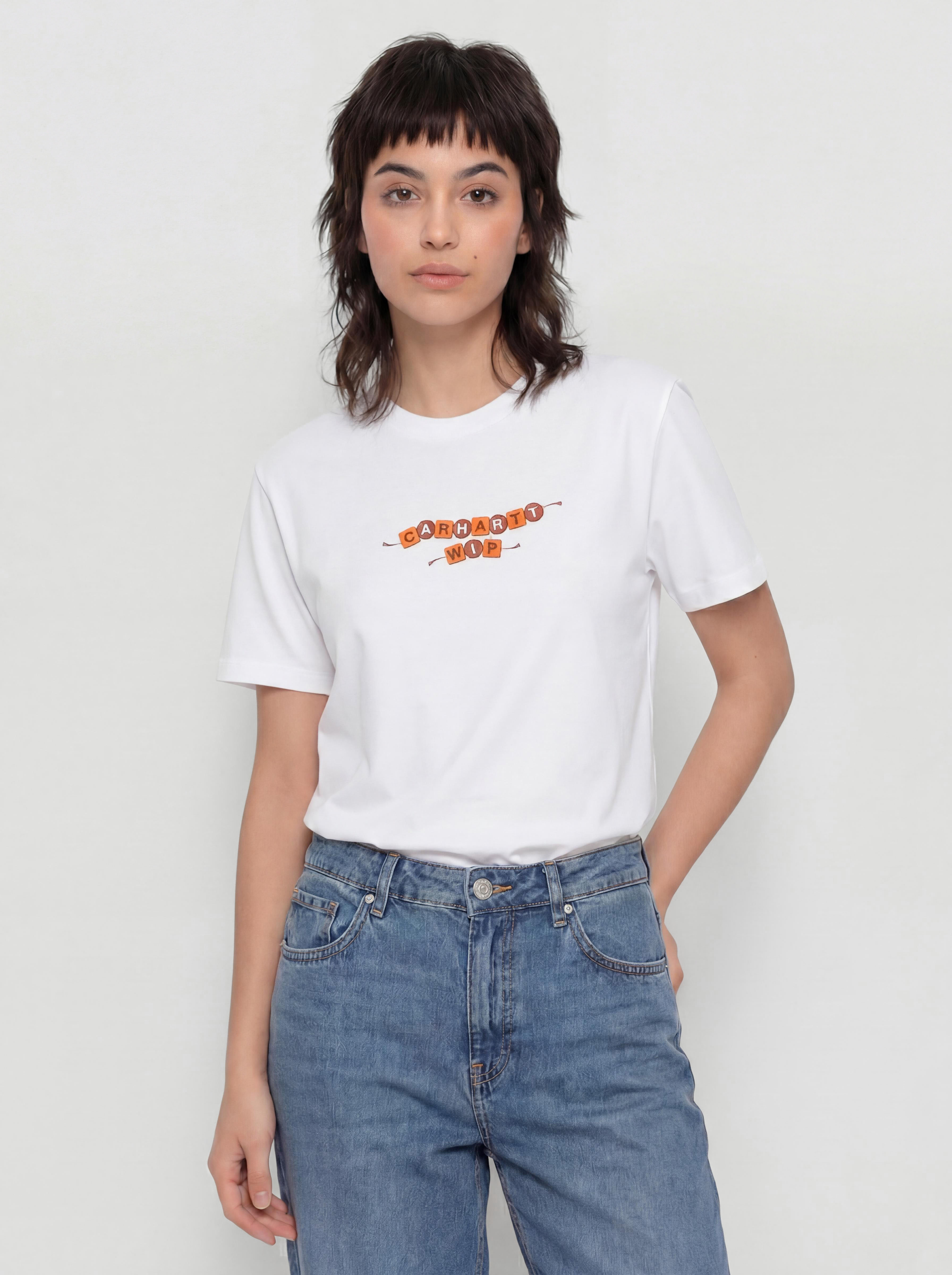 Tričko Carhartt WIP ABC Wmn (white)