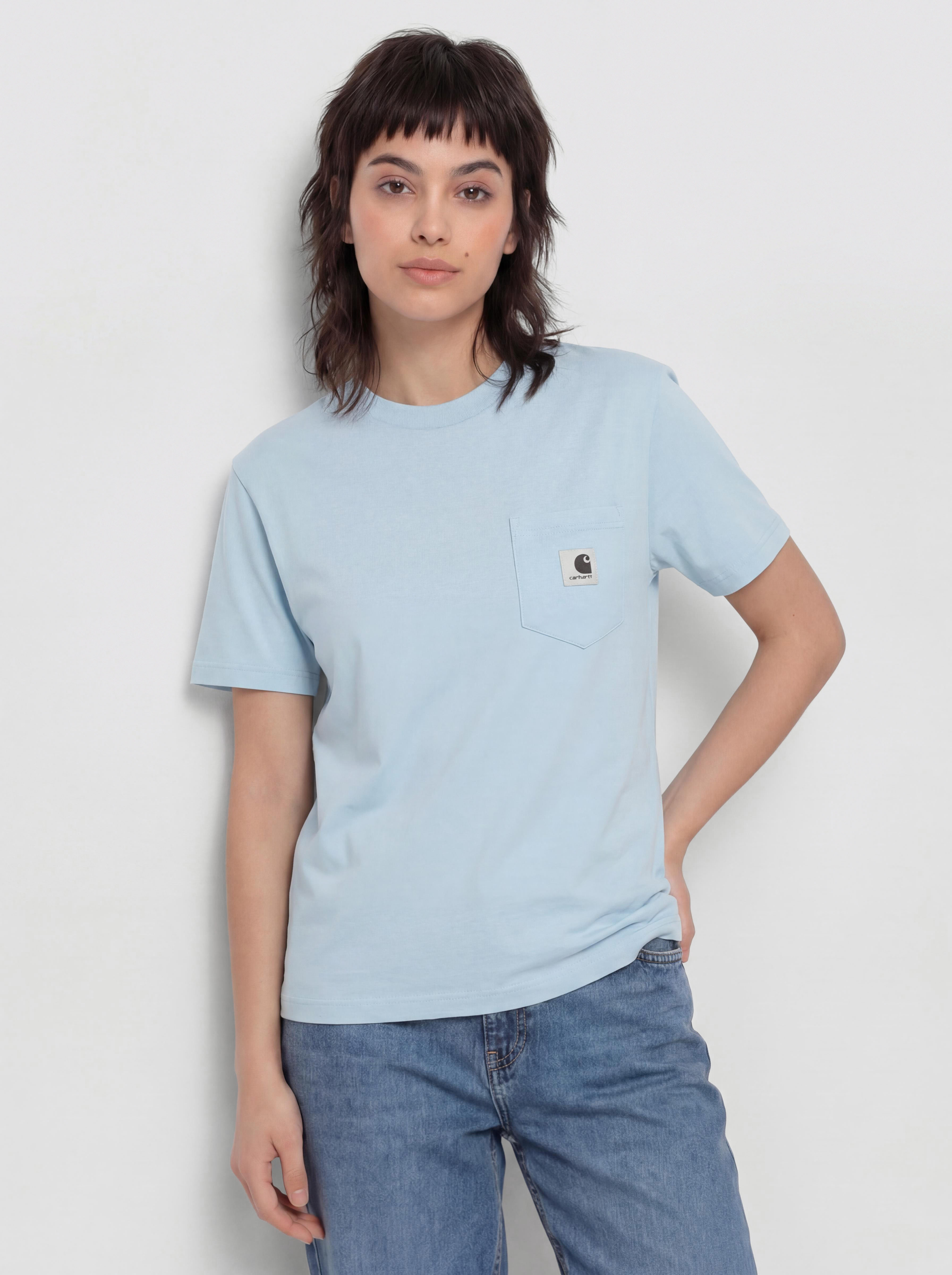Tričko Carhartt WIP Pocket Wmn (icaria)
