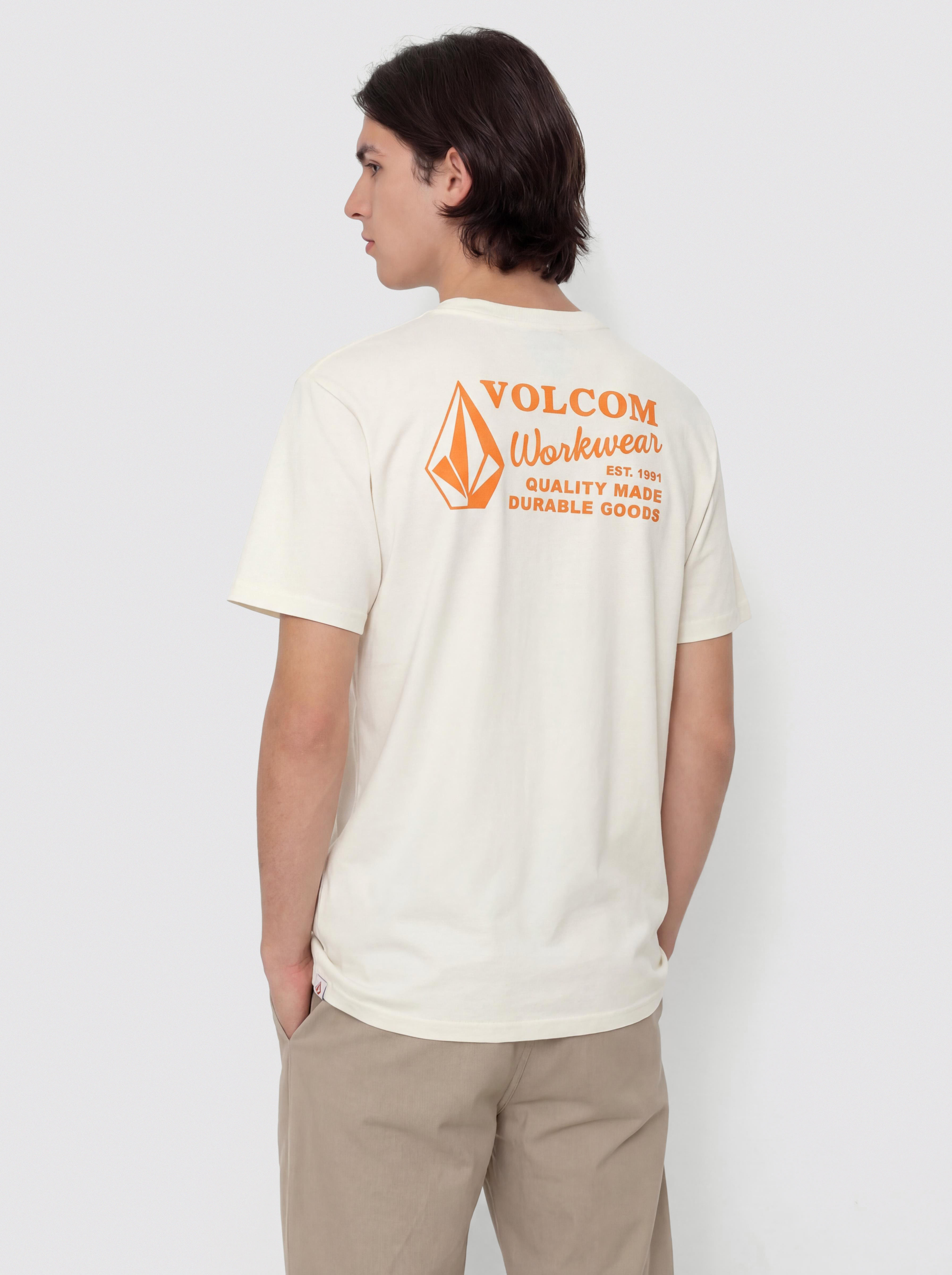 Tričko Volcom Workwear (white combo)