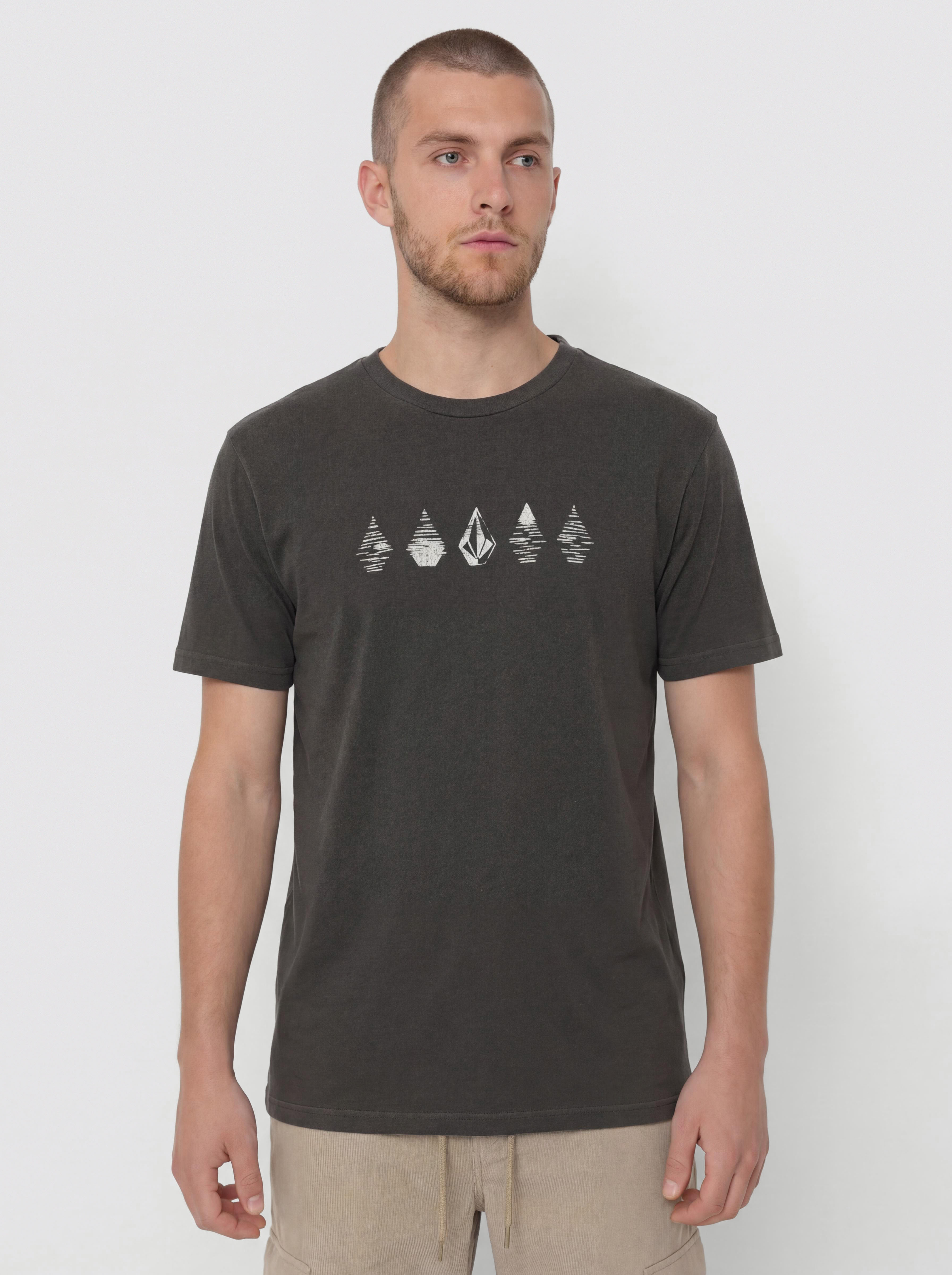 Tričko Volcom Lunar Phases (black)