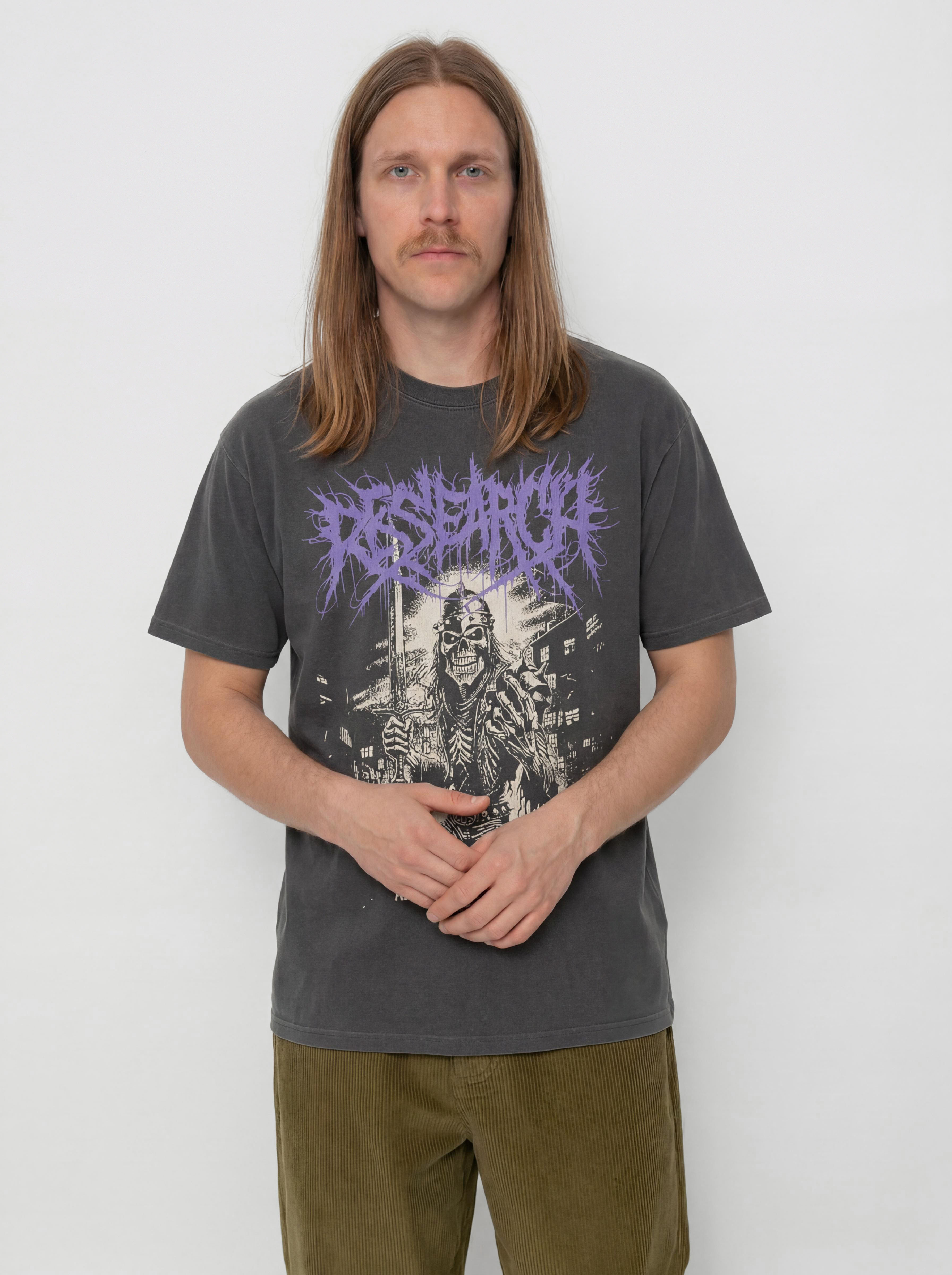 Tričko Deus Ex Machina Metal Fabricator (anthracite)