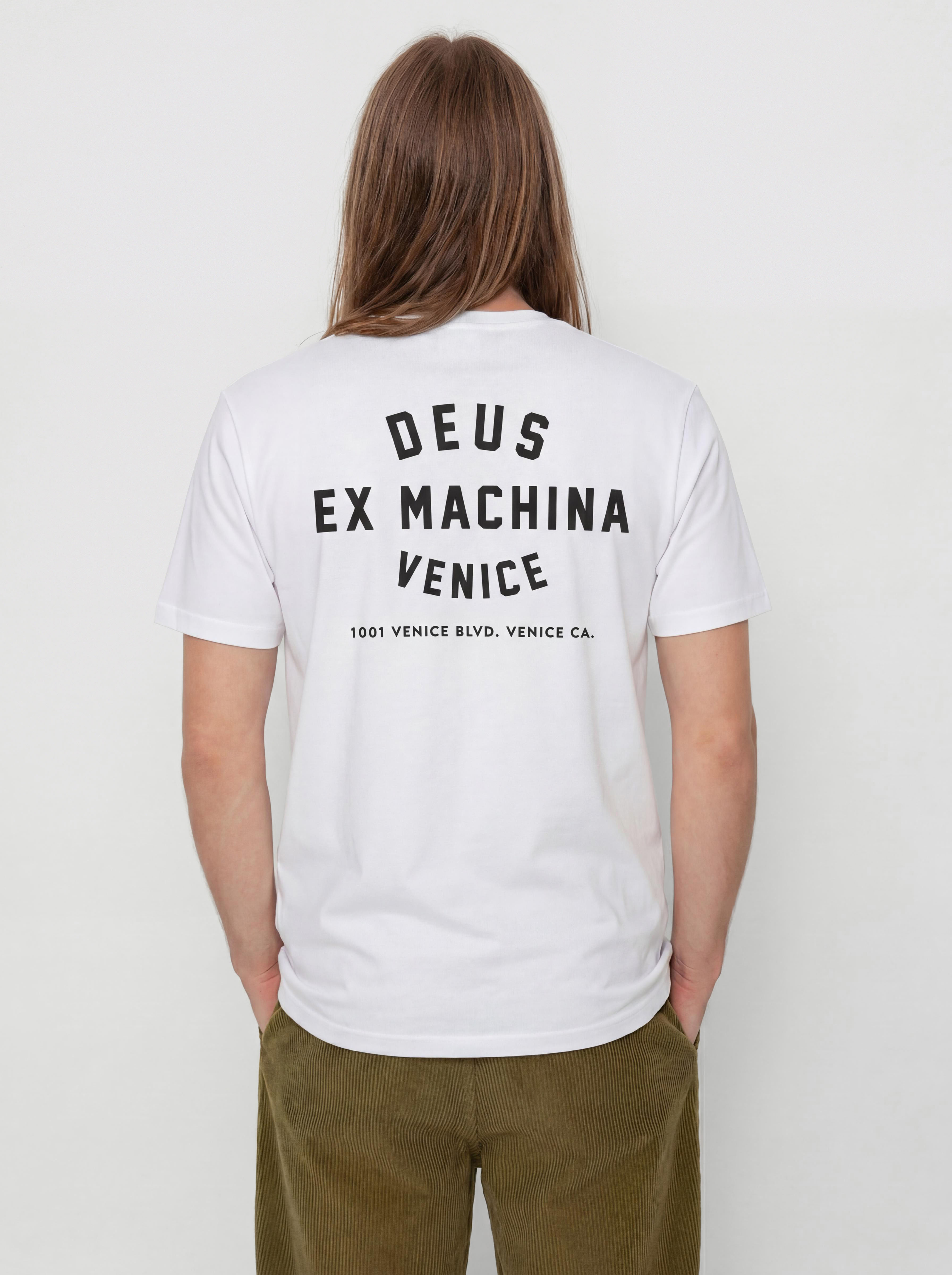 Tričko Deus Ex Machina Venice Skull (white)