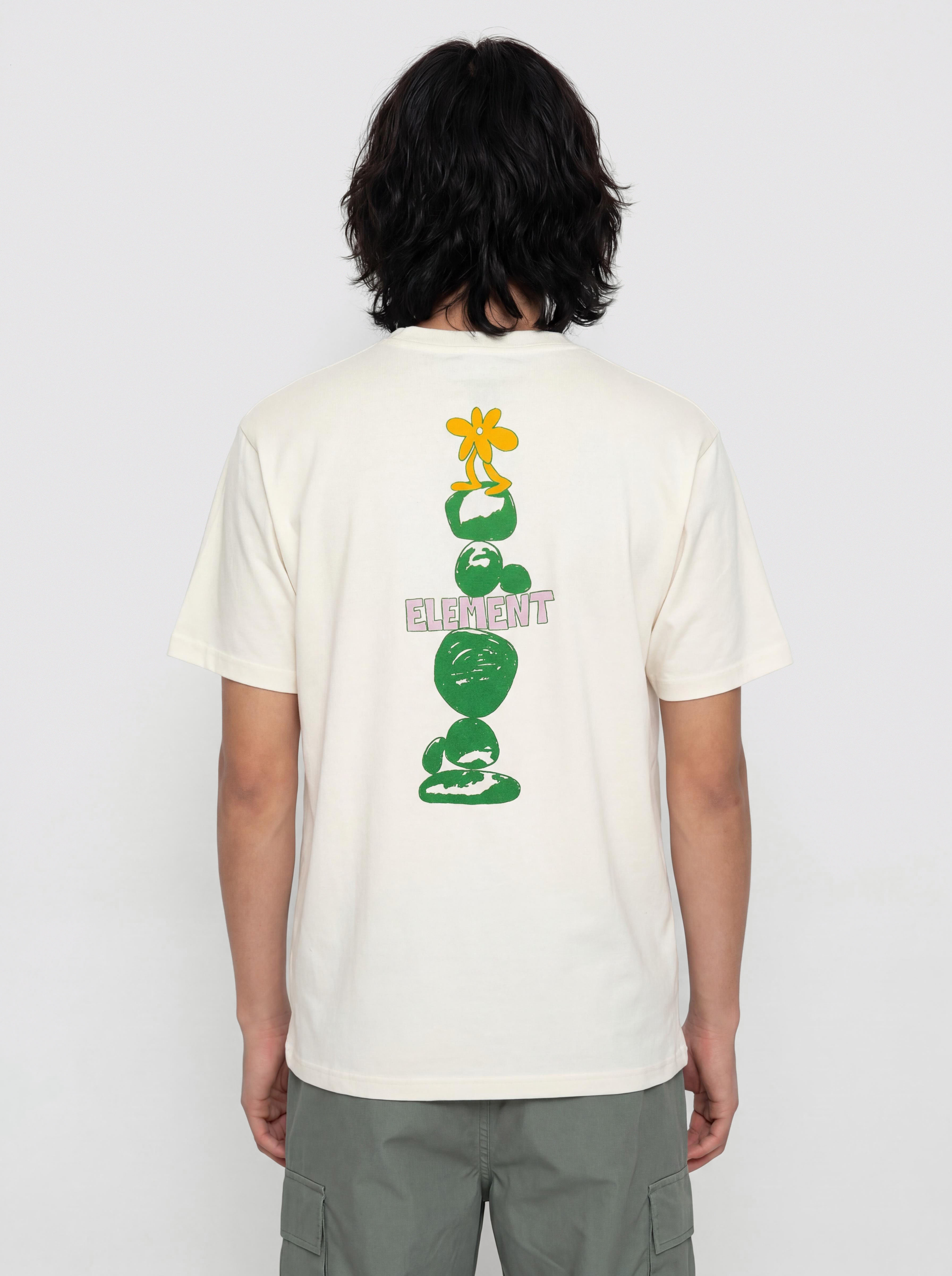 Tričko Element Outdoor Adventures (egret)