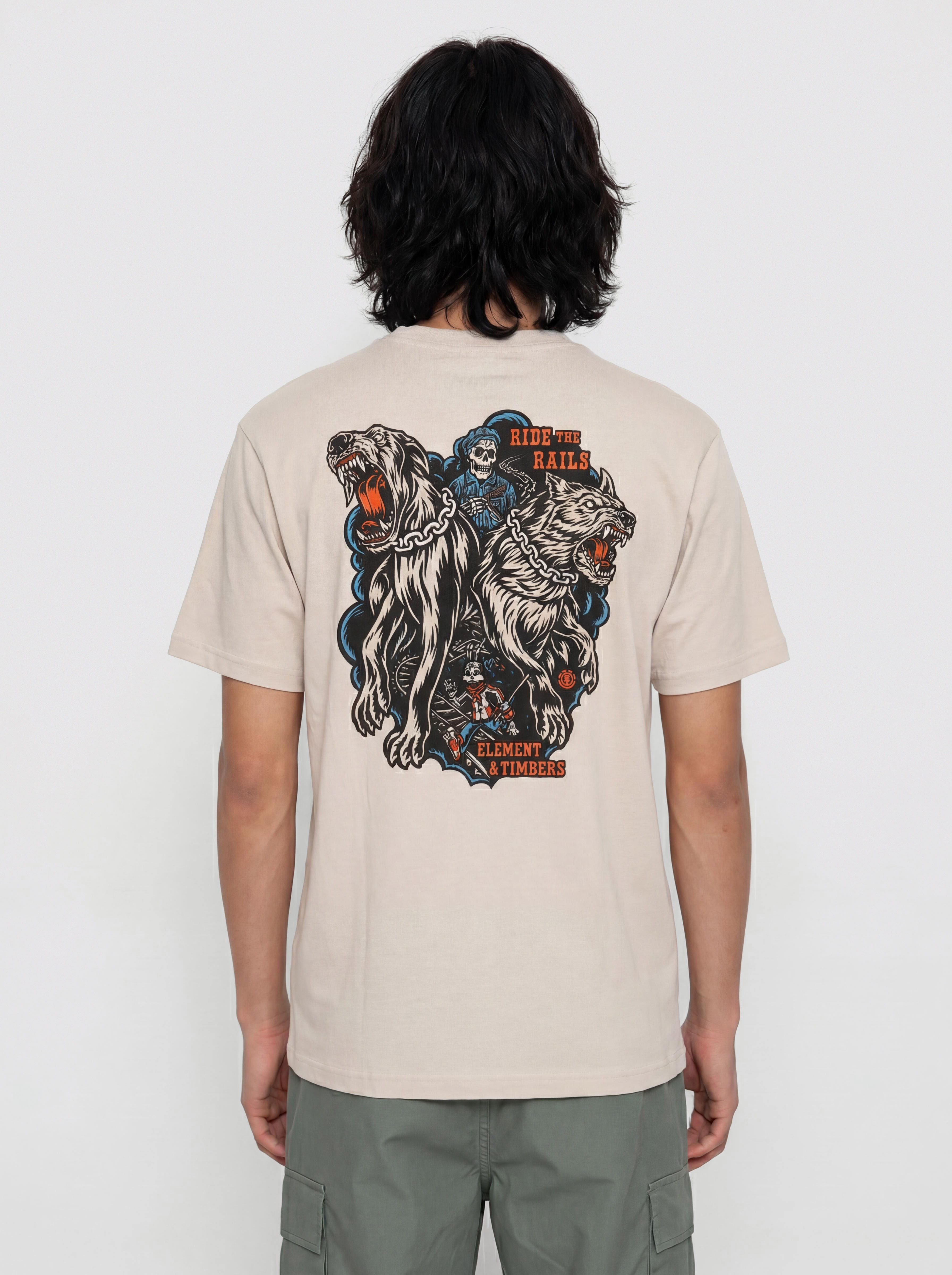 Tričko Element Timber Guard Dogs (oat milk)