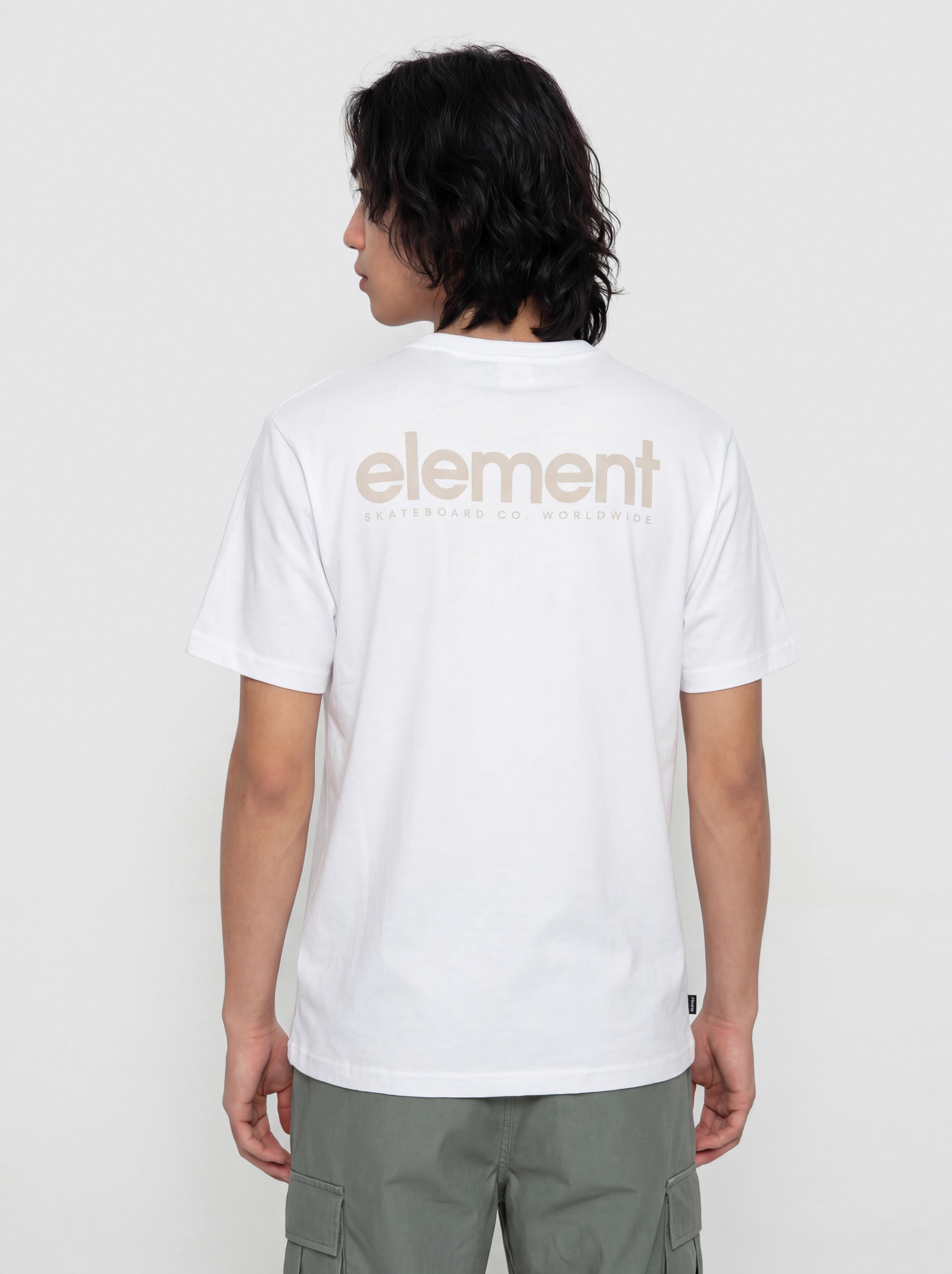 Tričko Element Simple Logo (optic white)
