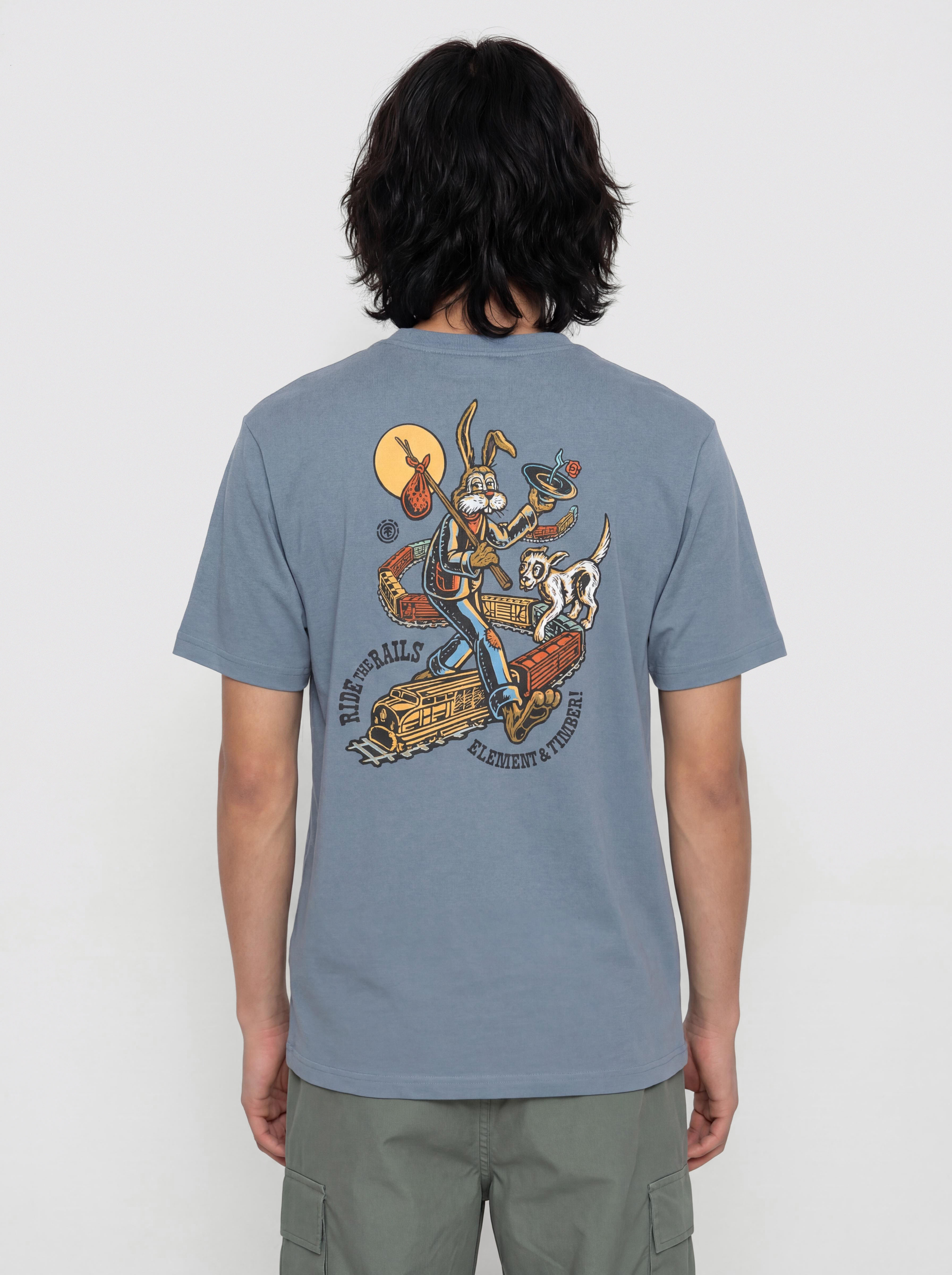 Triu010dko Element Timber On Track (blue mirage)