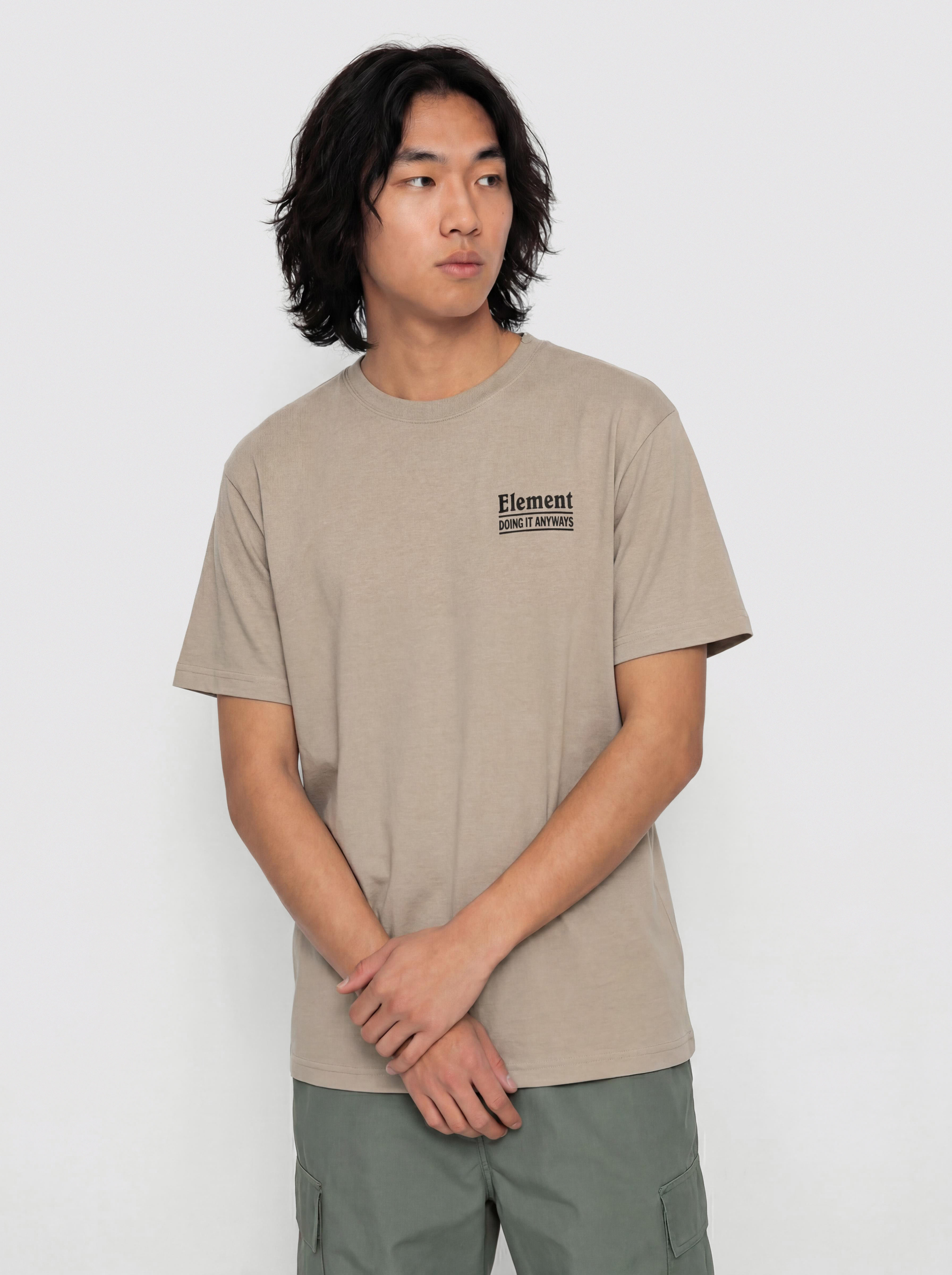 Tričko Element Anyways (aluminum)