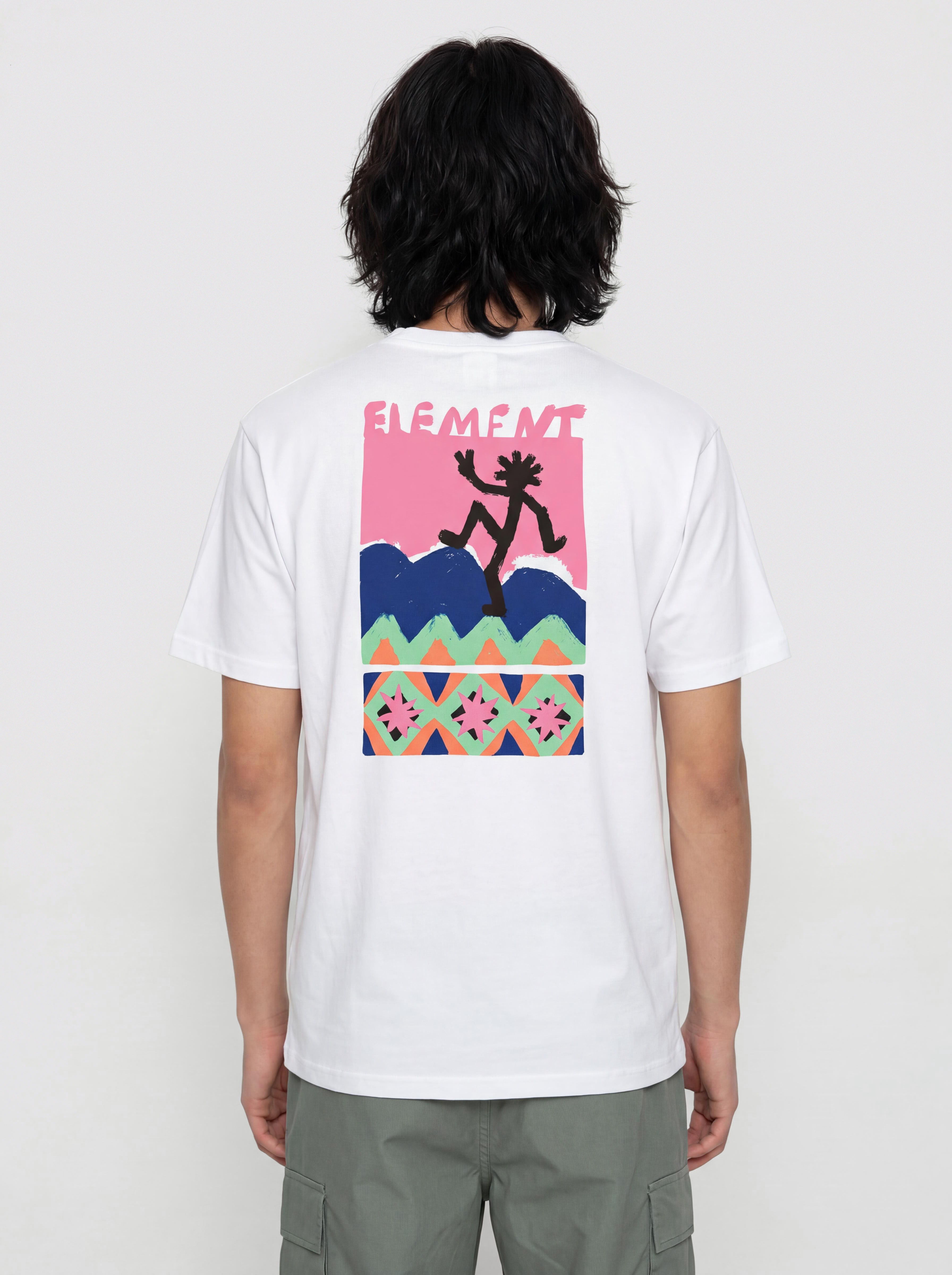 Tričko Element Conquer (optic white)