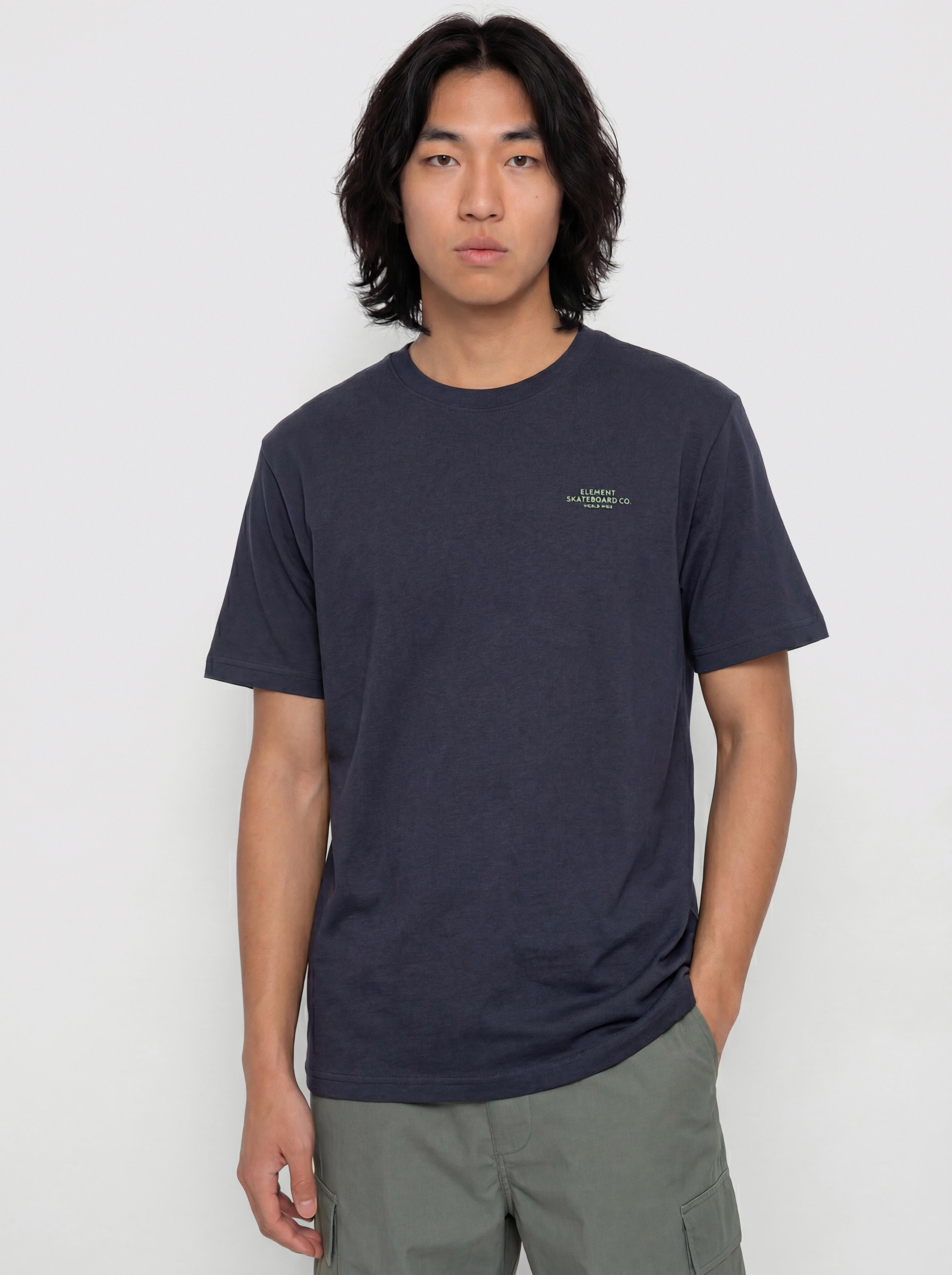 Tričko Element Skateboard Co (eclipse navy)