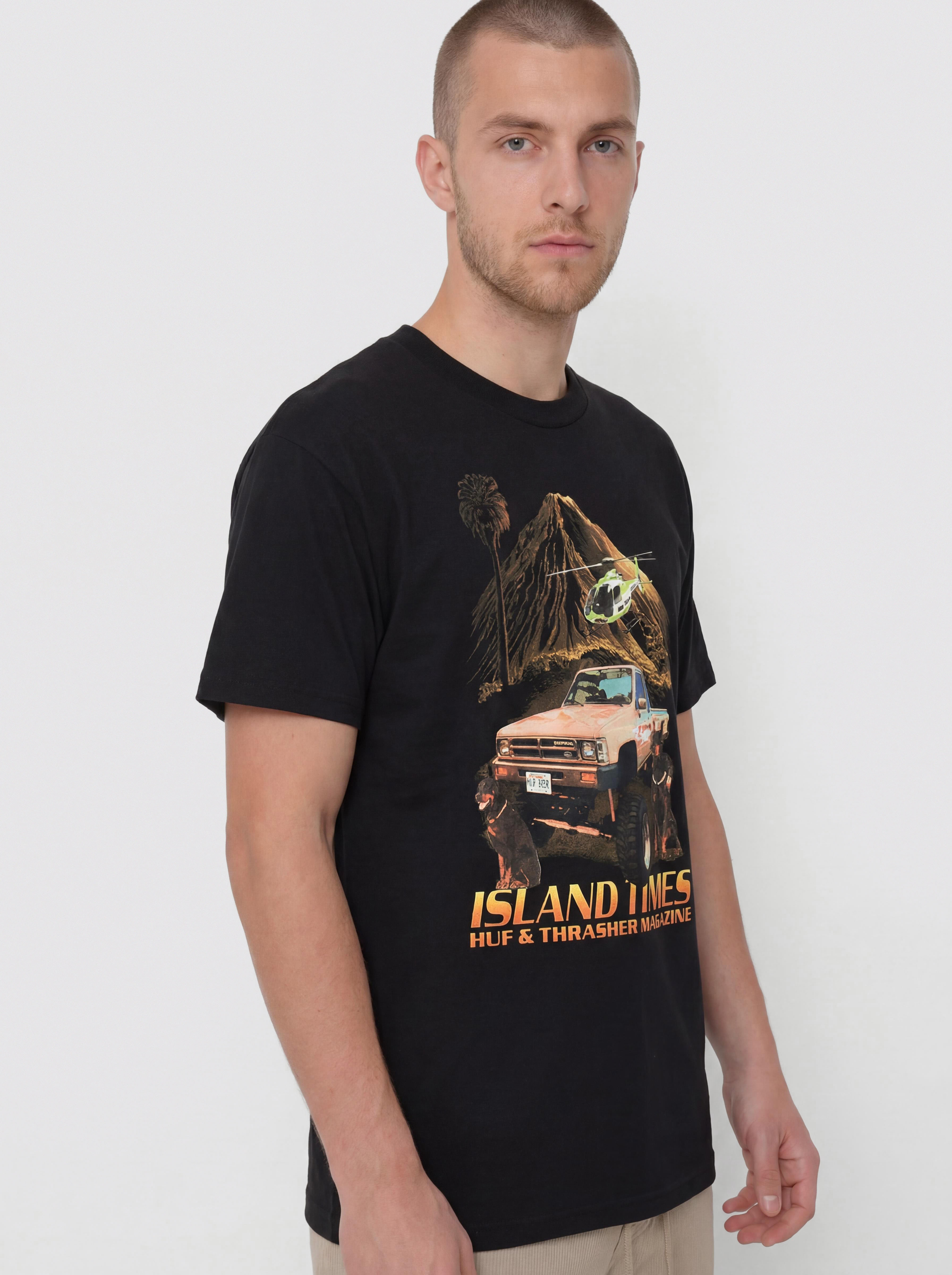 Tričko HUF X Thrasher Island Times