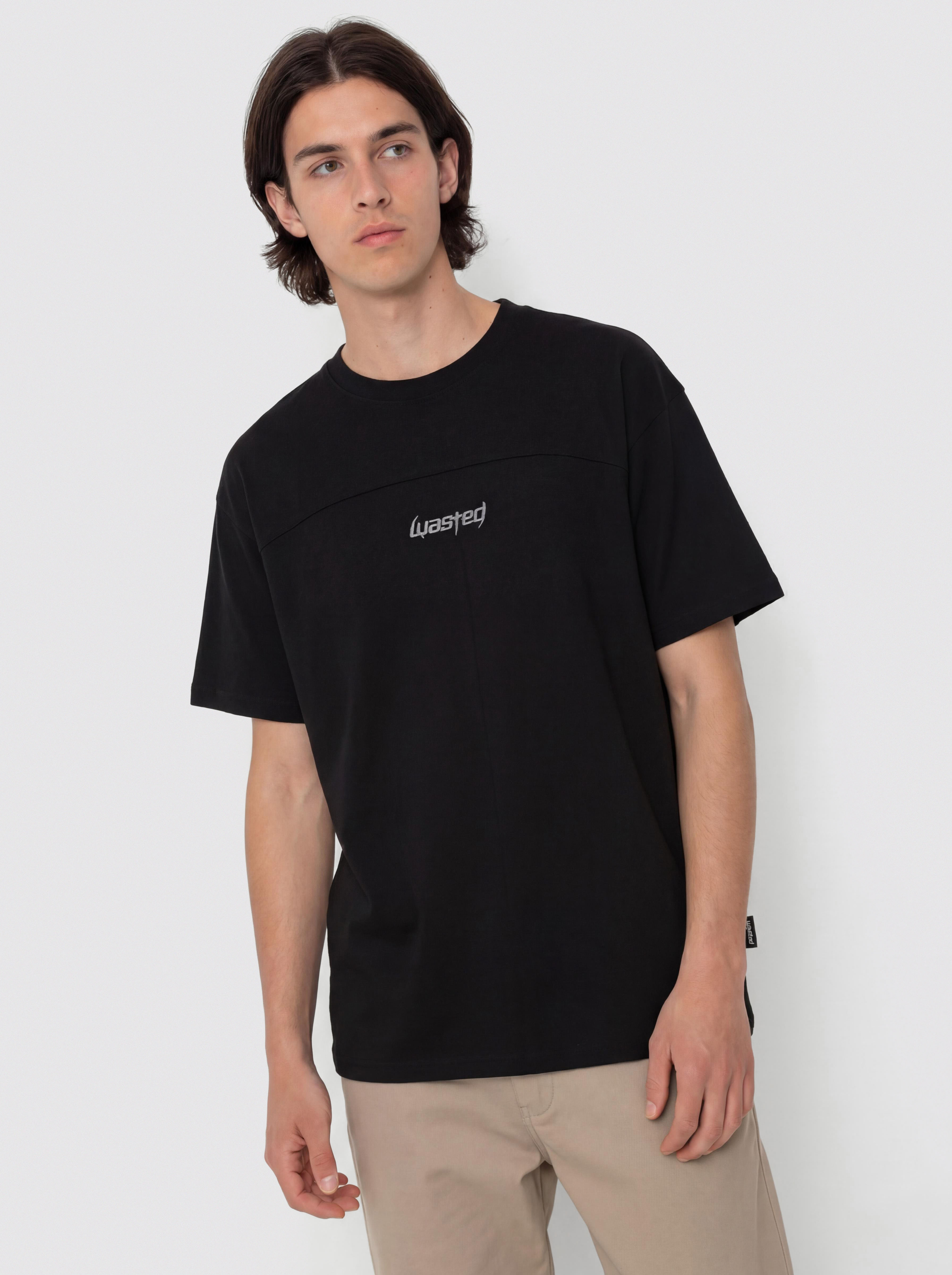 Tričko Wasted Paris Switchblade Boxy (black)