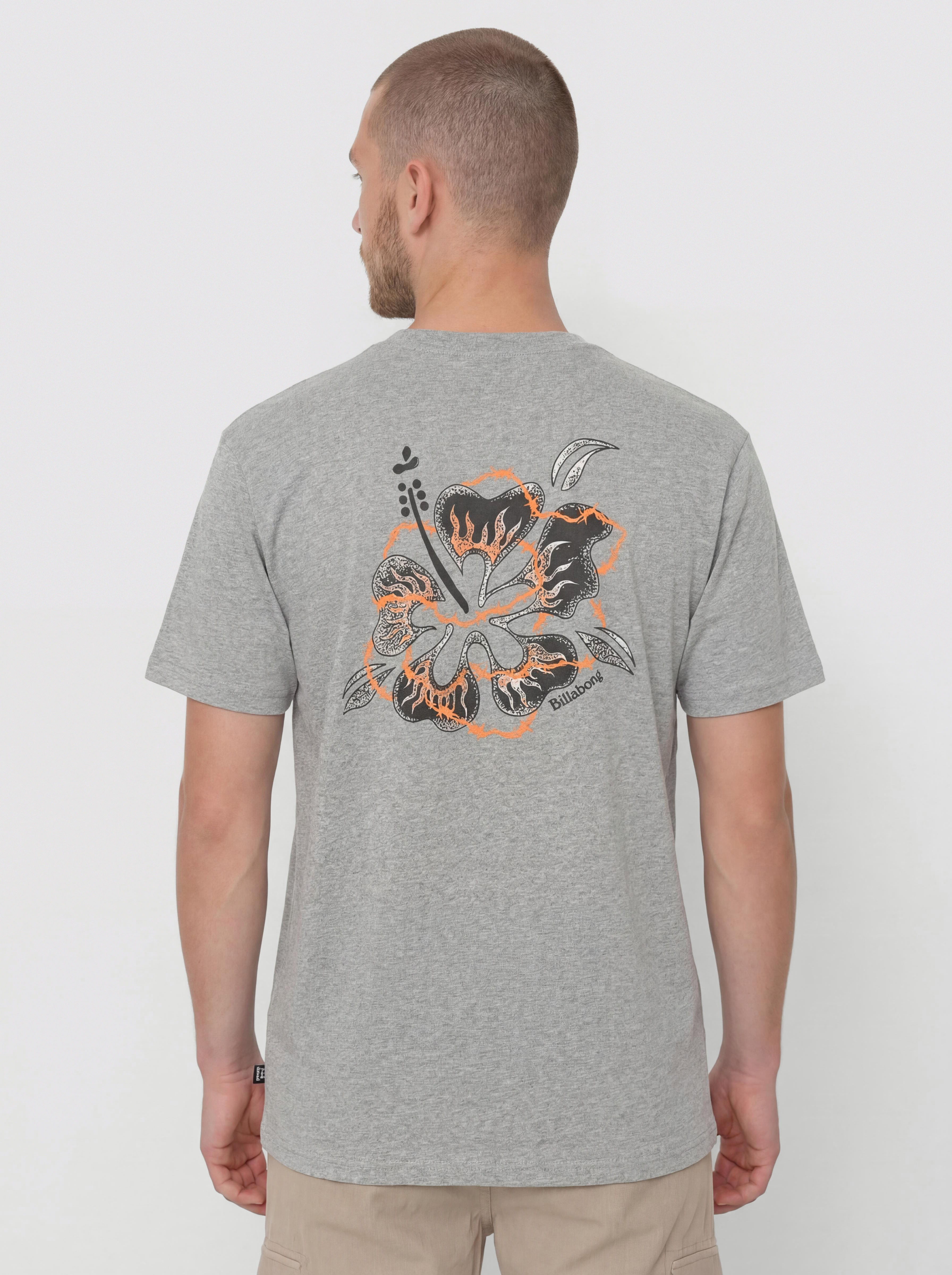 Tričko Billabong Mogul Paradise (grey heather)