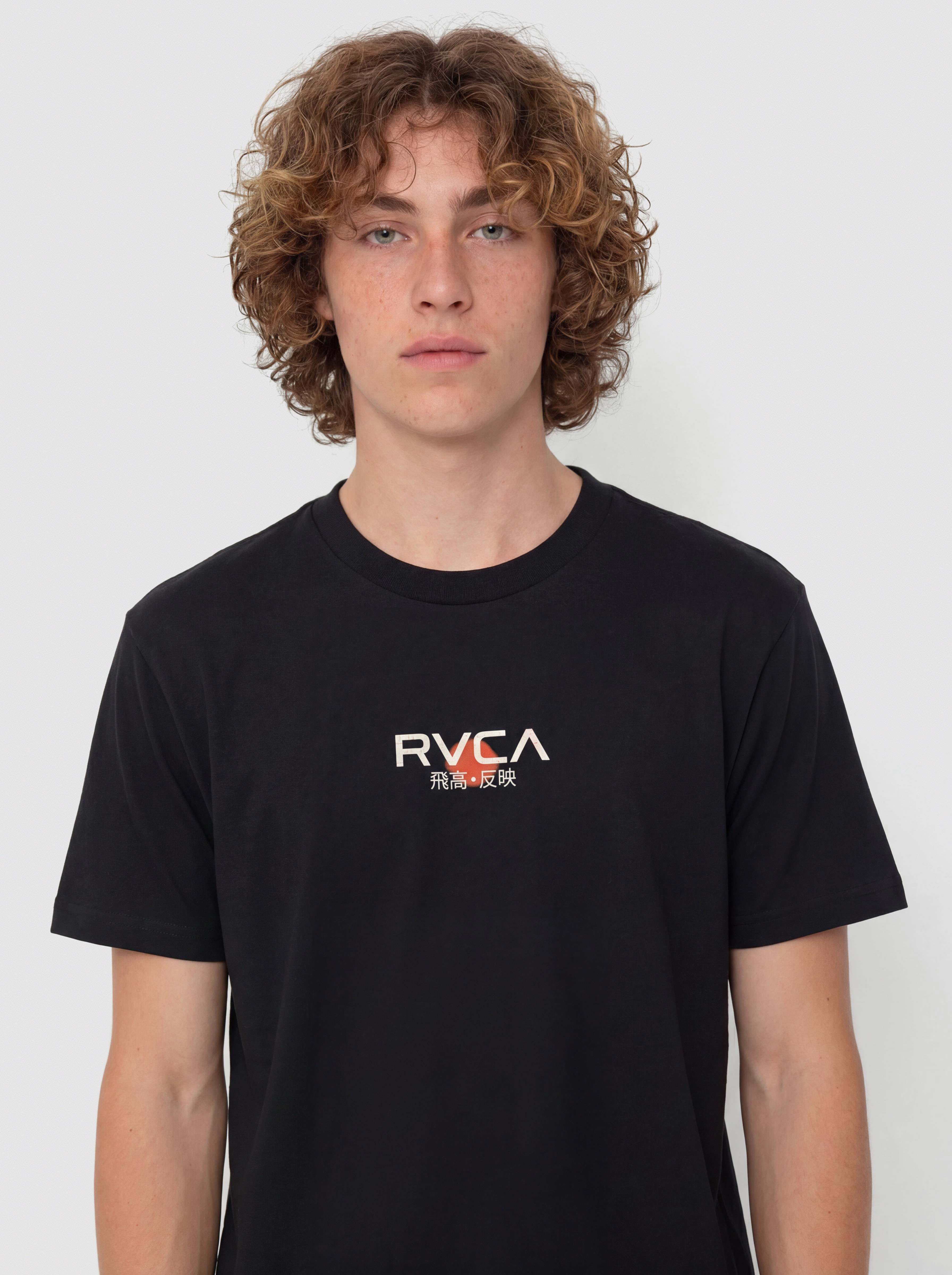 Tričko RVCA Tiger Sun (black)