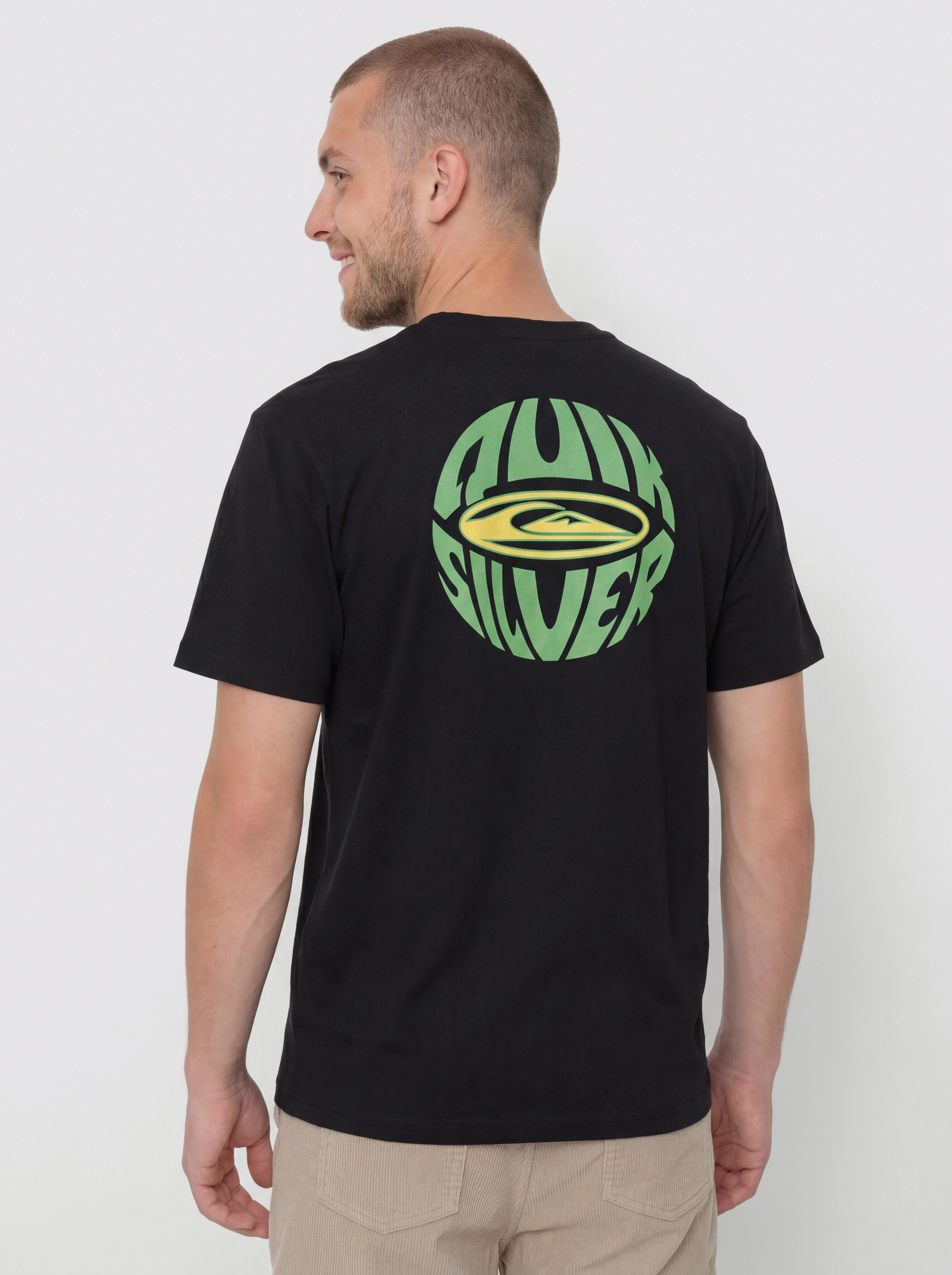 Tričko Quiksilver Quikglobe (black)