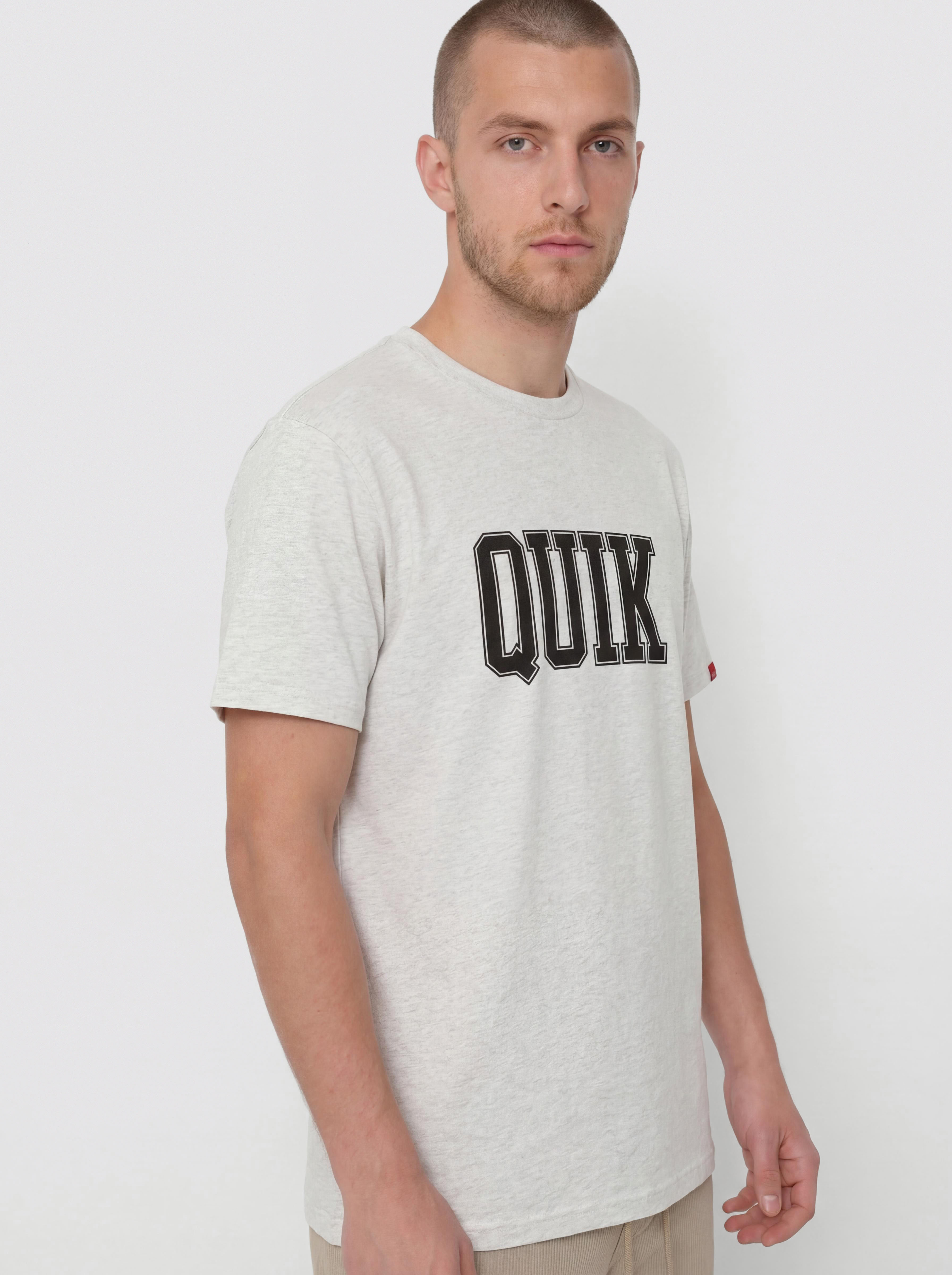 Tričko Quiksilver Griff Quik Gfn (snow heather)