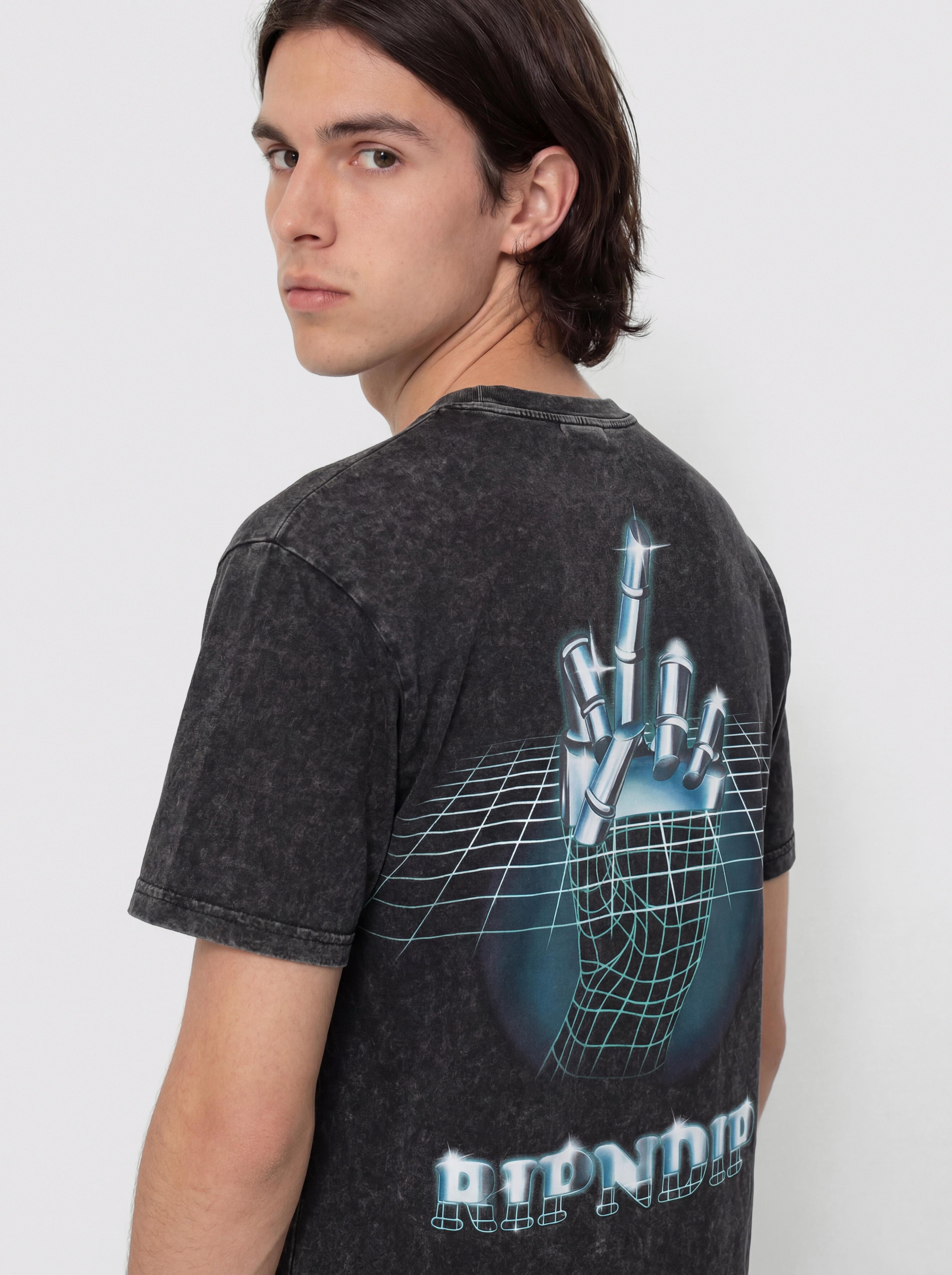 Tričko RipNDip Afterlife (black wash)