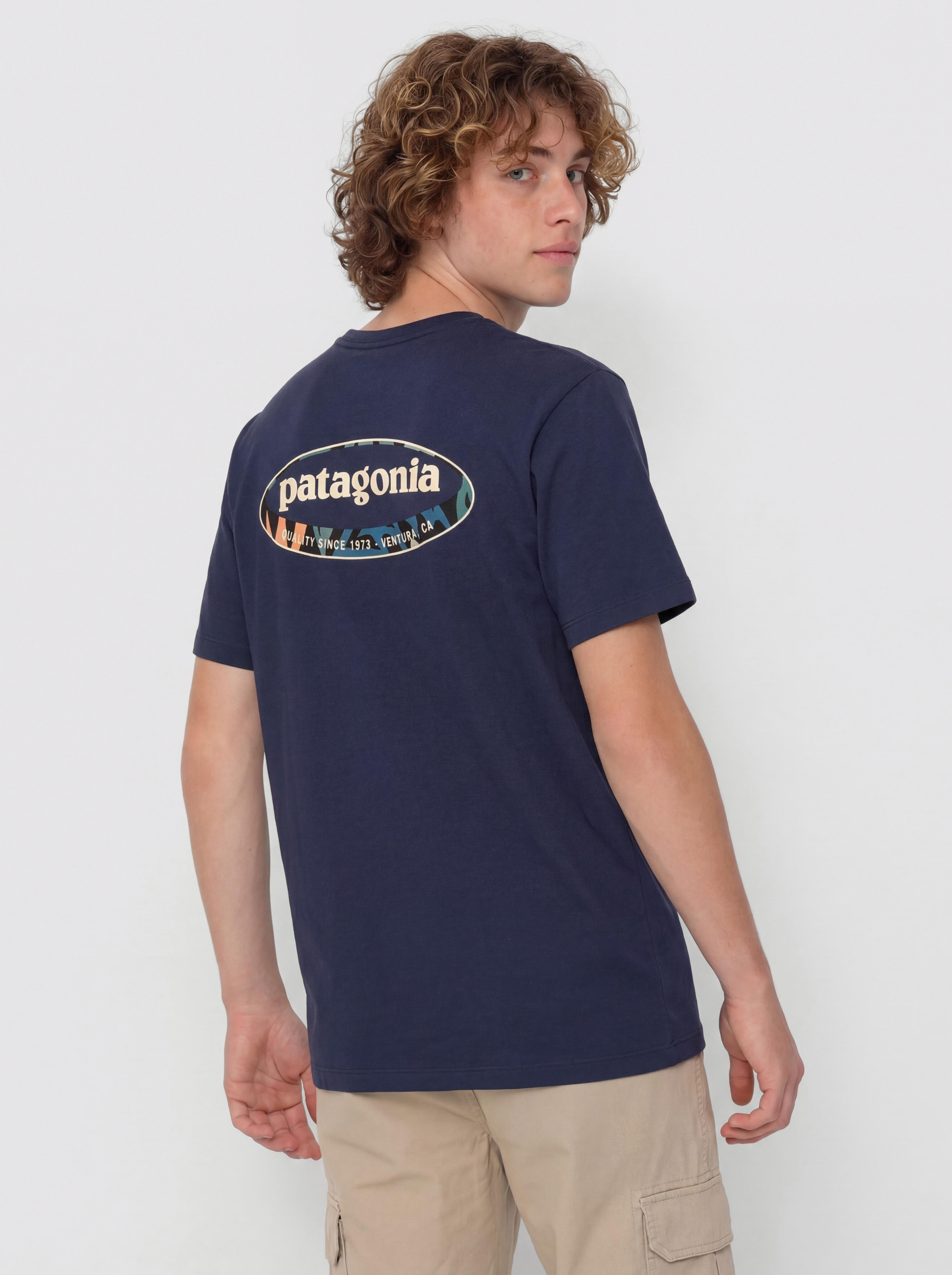 Triu010dko Patagonia 95 Oval Logo (new navy/kaleido)