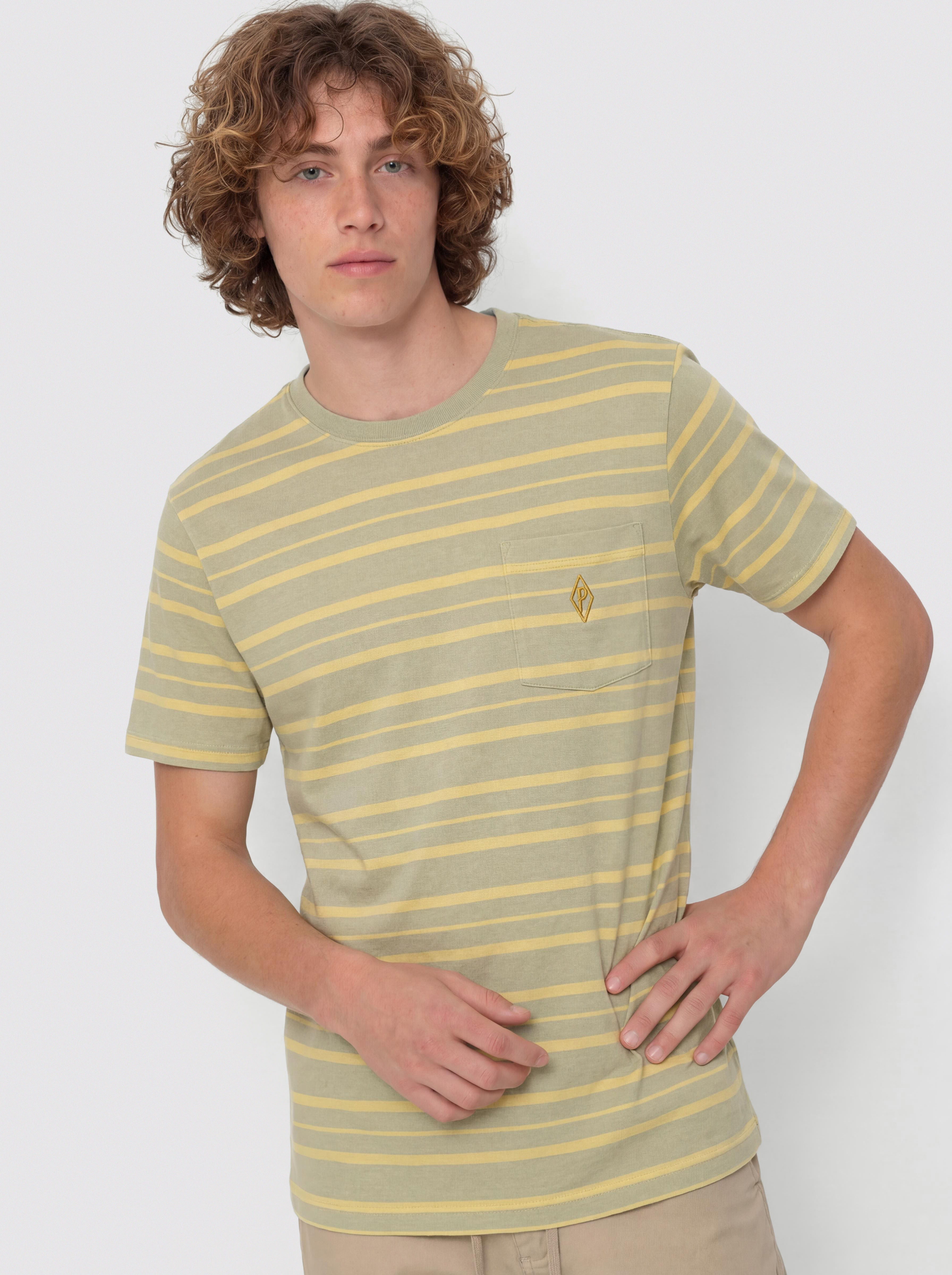 Tričko Patagonia Midweight Water People Mark Pocket (steep face/weathered stone)