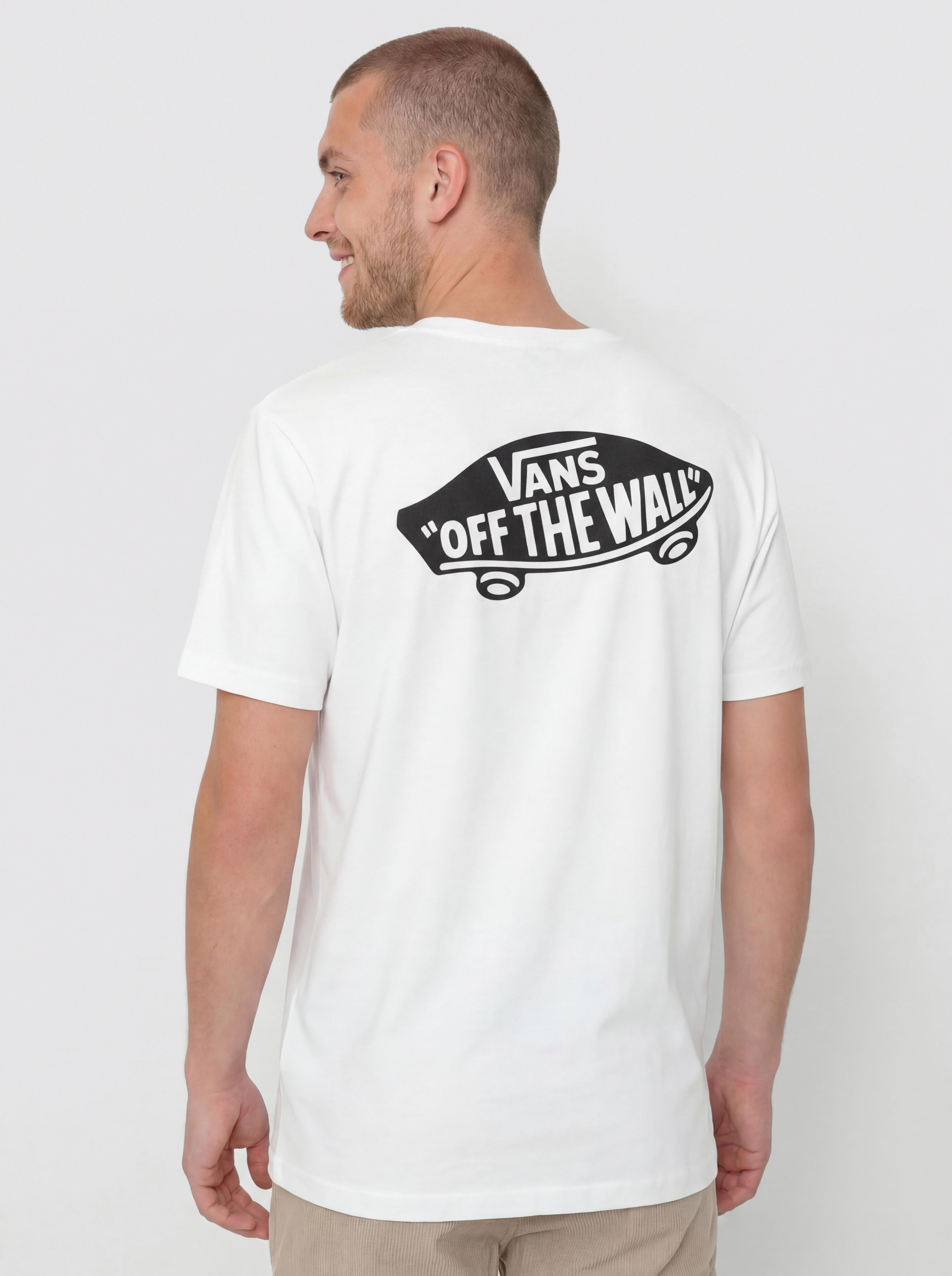Tričko Vans Style 76 II Loose (white/black)
