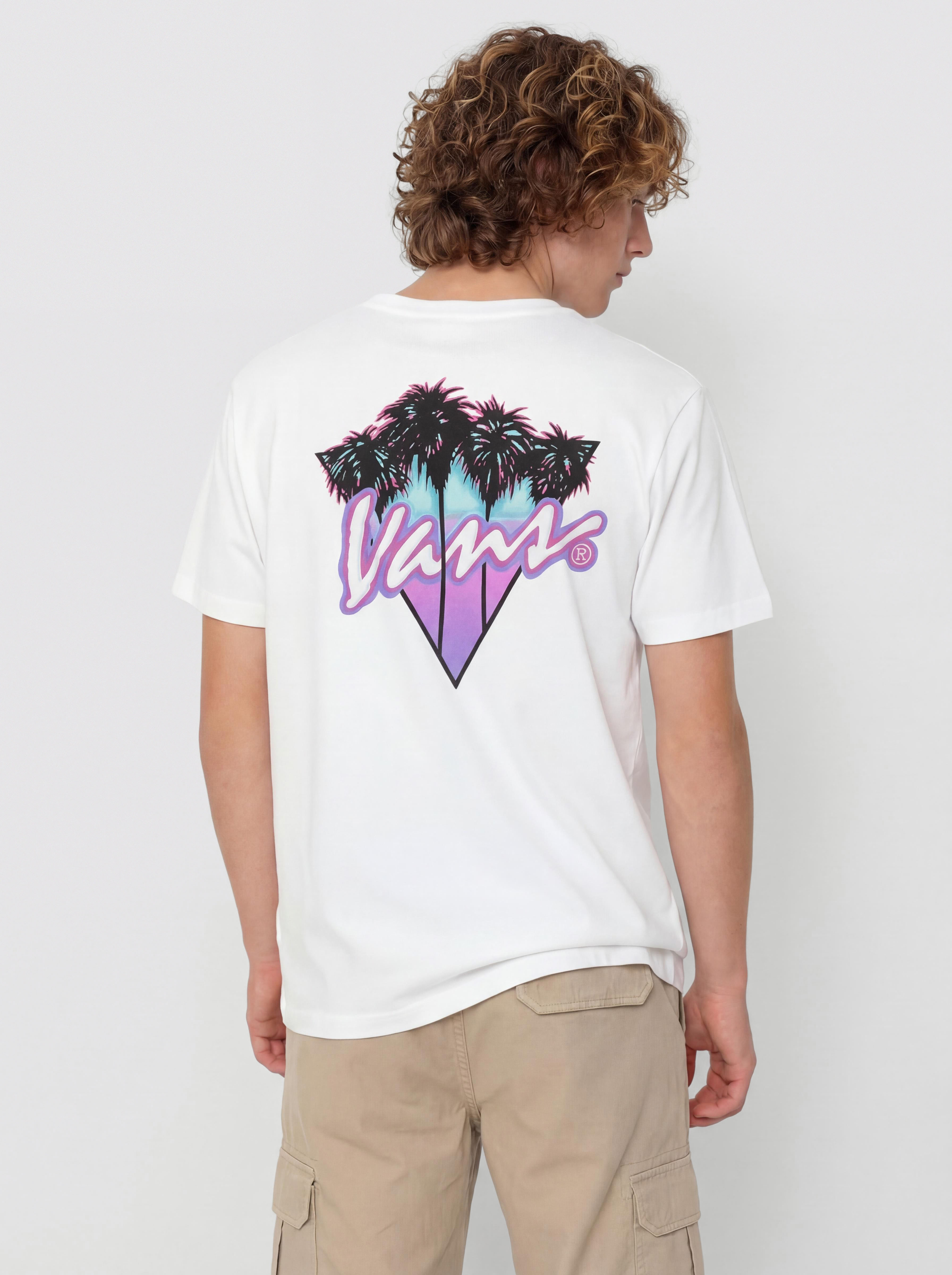 Tričko Vans Palm Drive (white)