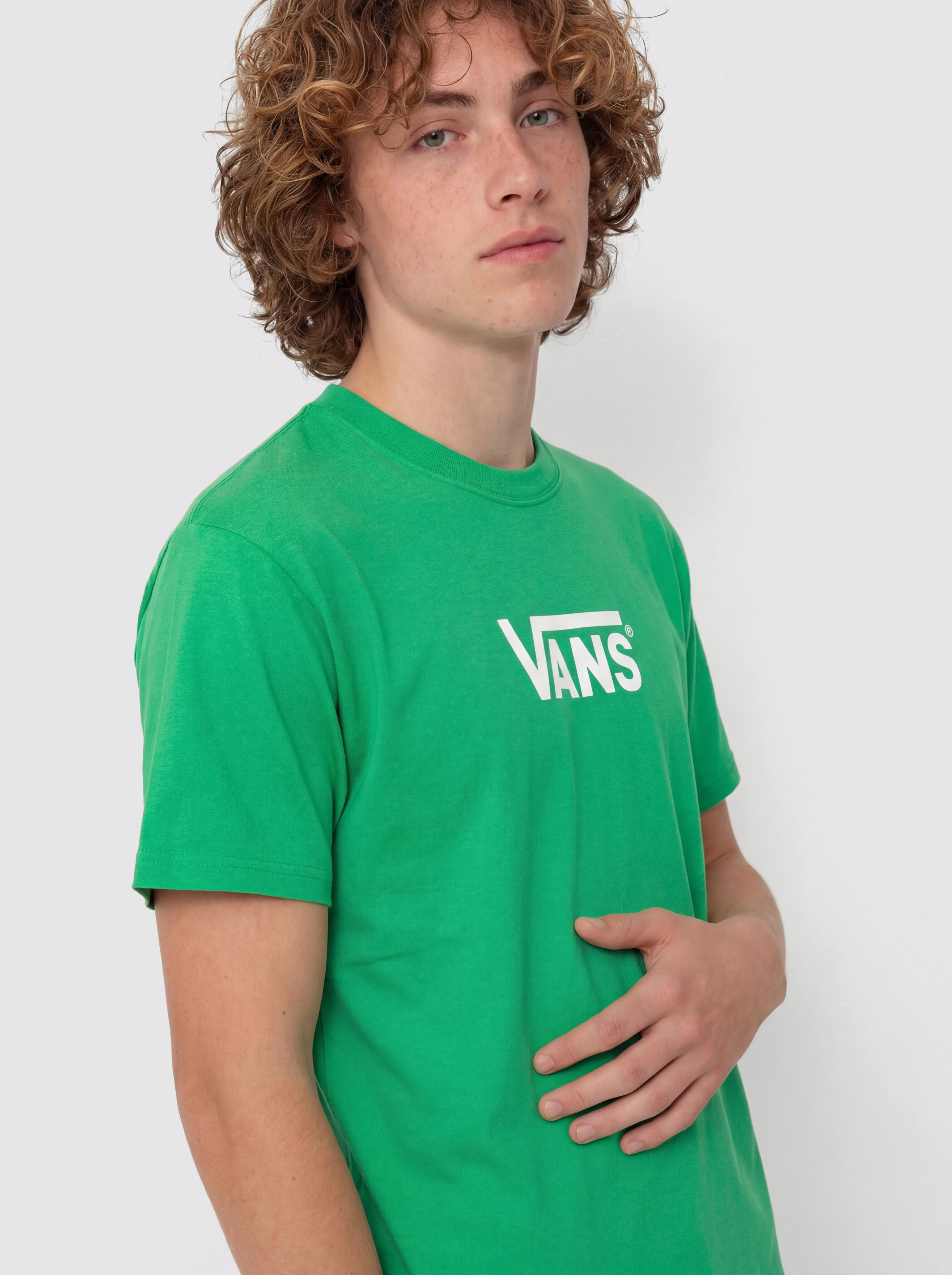 Tričko Vans Stretch Logo (vivid verdant)