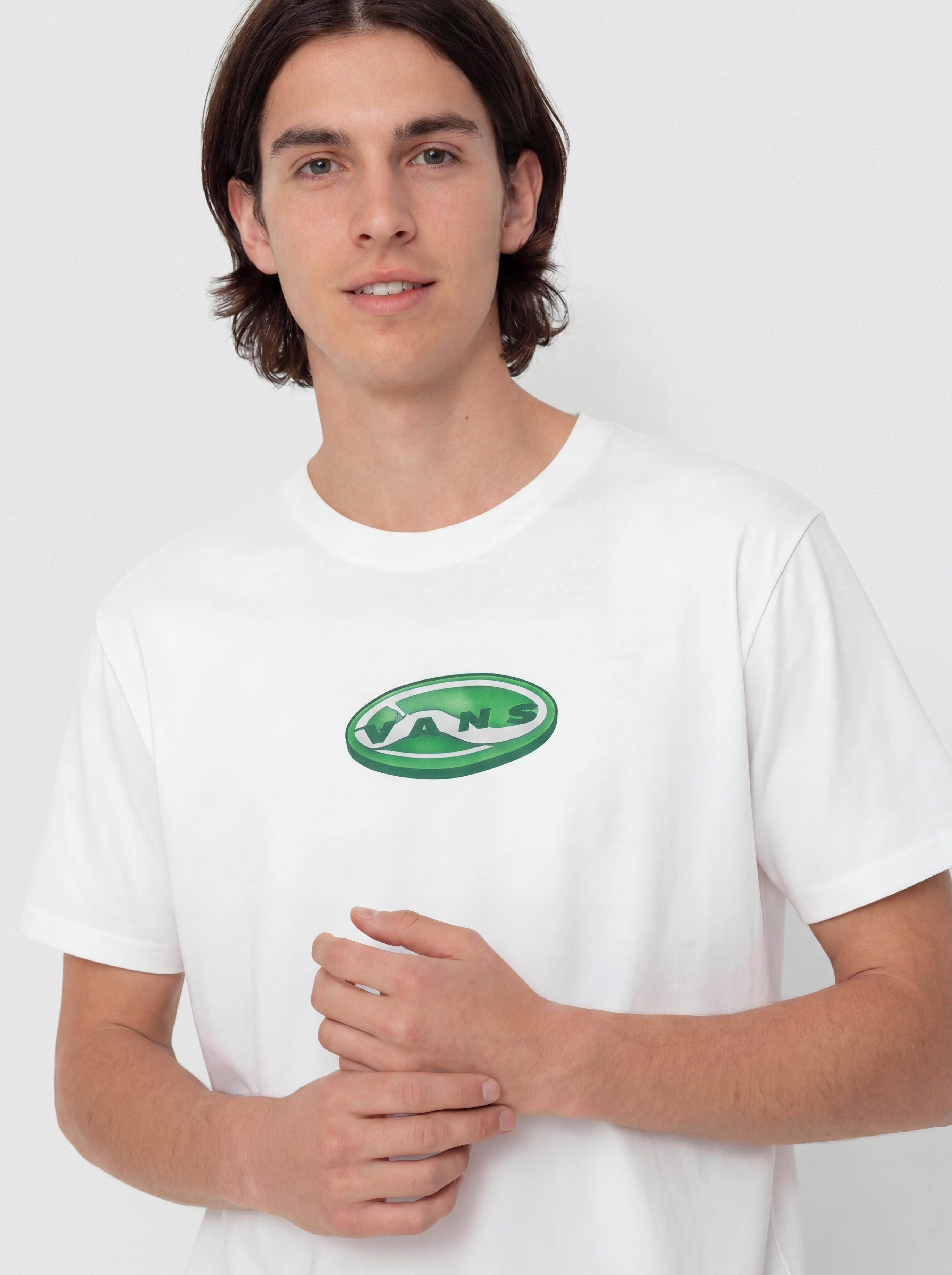 Tričko Vans 3D Retroval (white)