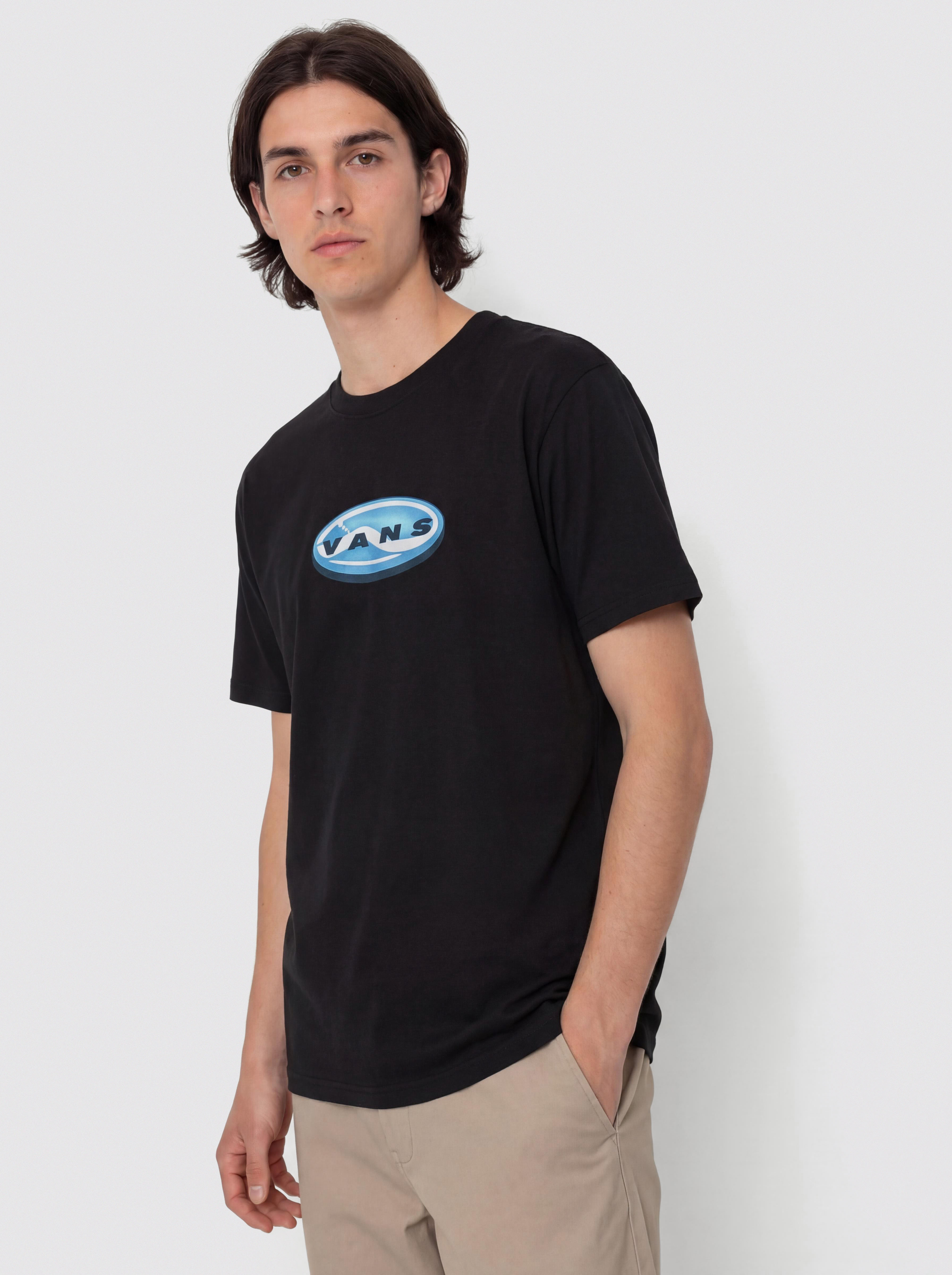 Tričko Vans 3D Retroval (black)