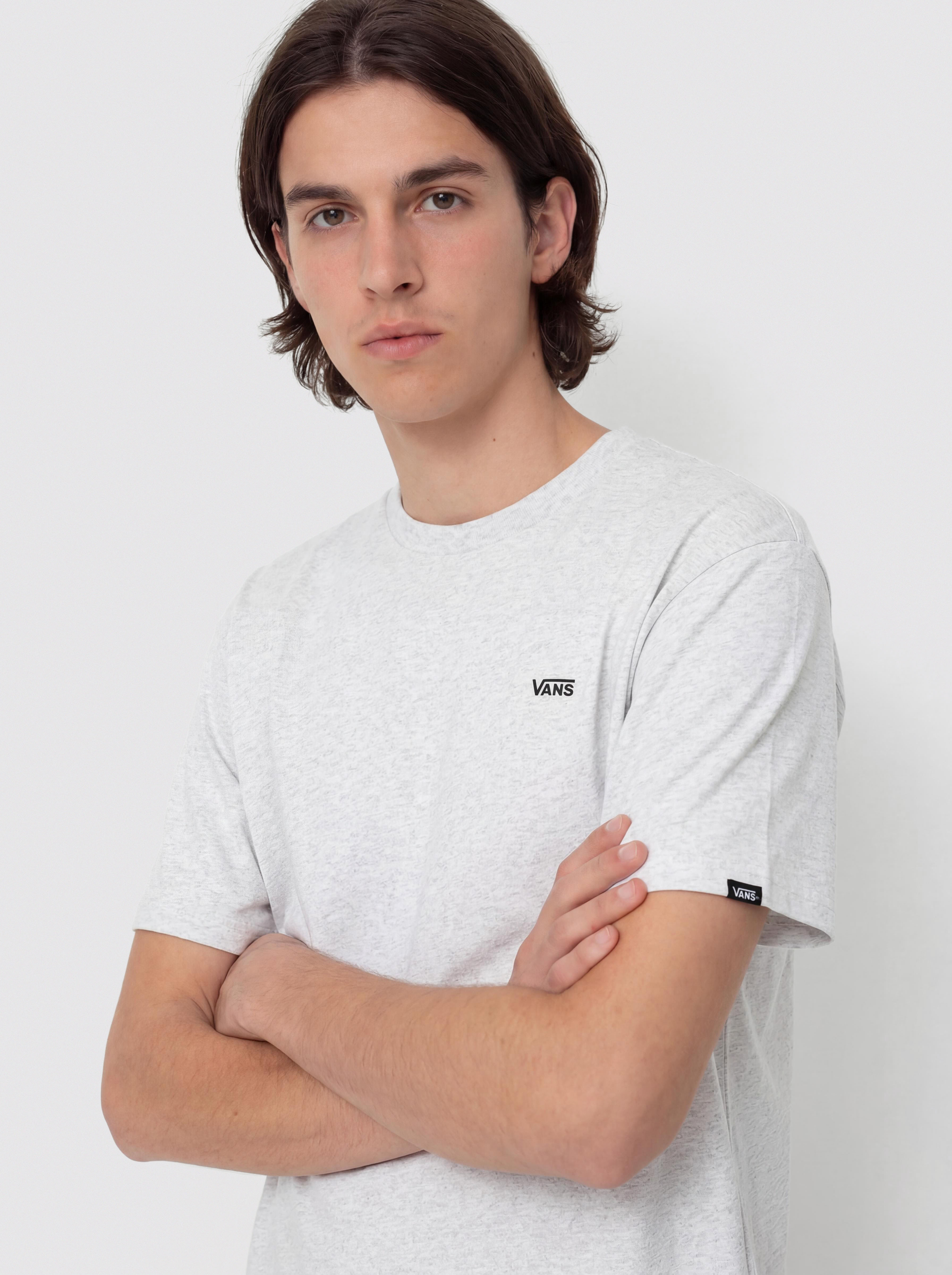 Tričko Vans Left Chest II Loose (light grey heather)