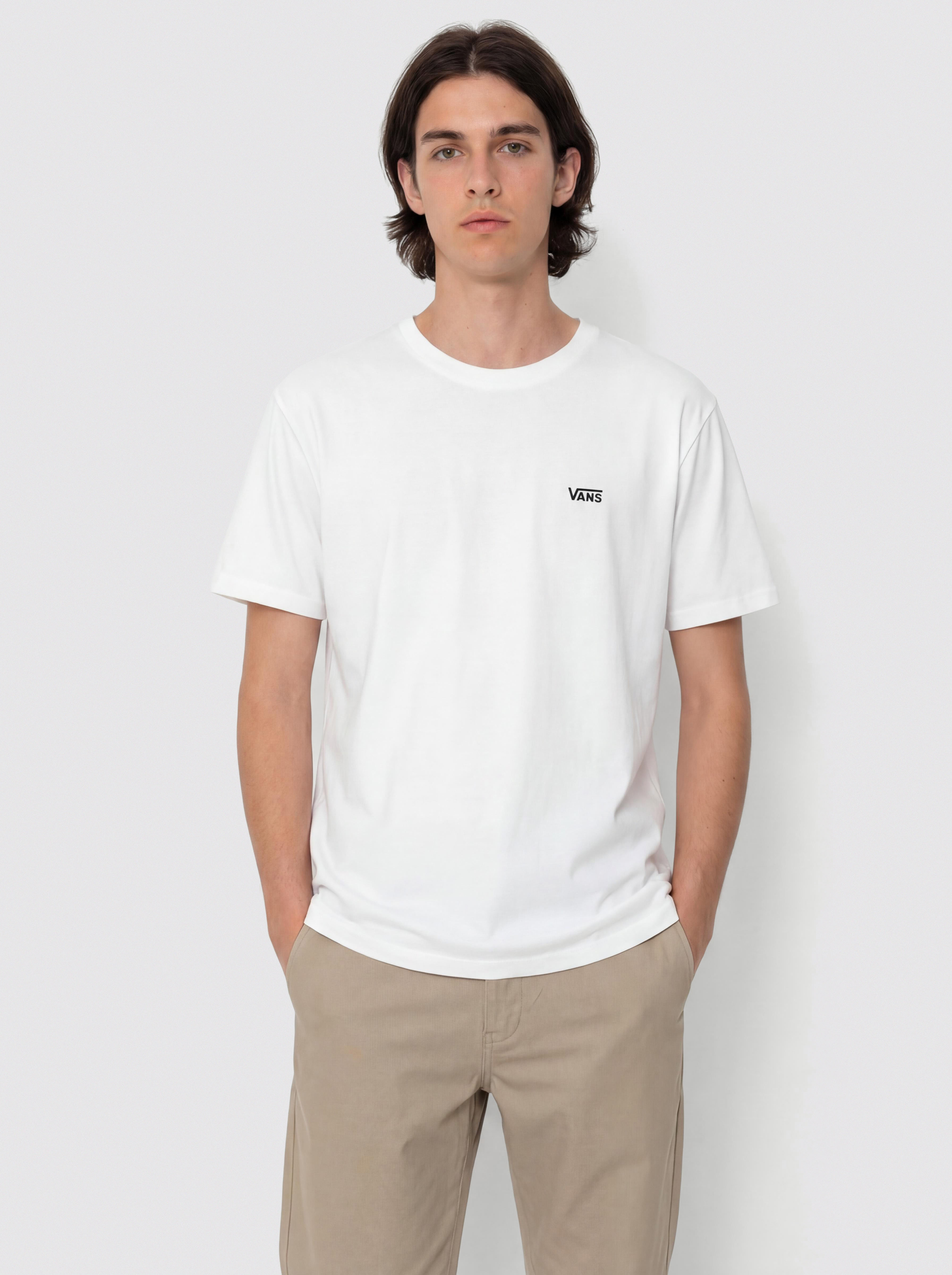 Tričko Vans Left Chest (white)