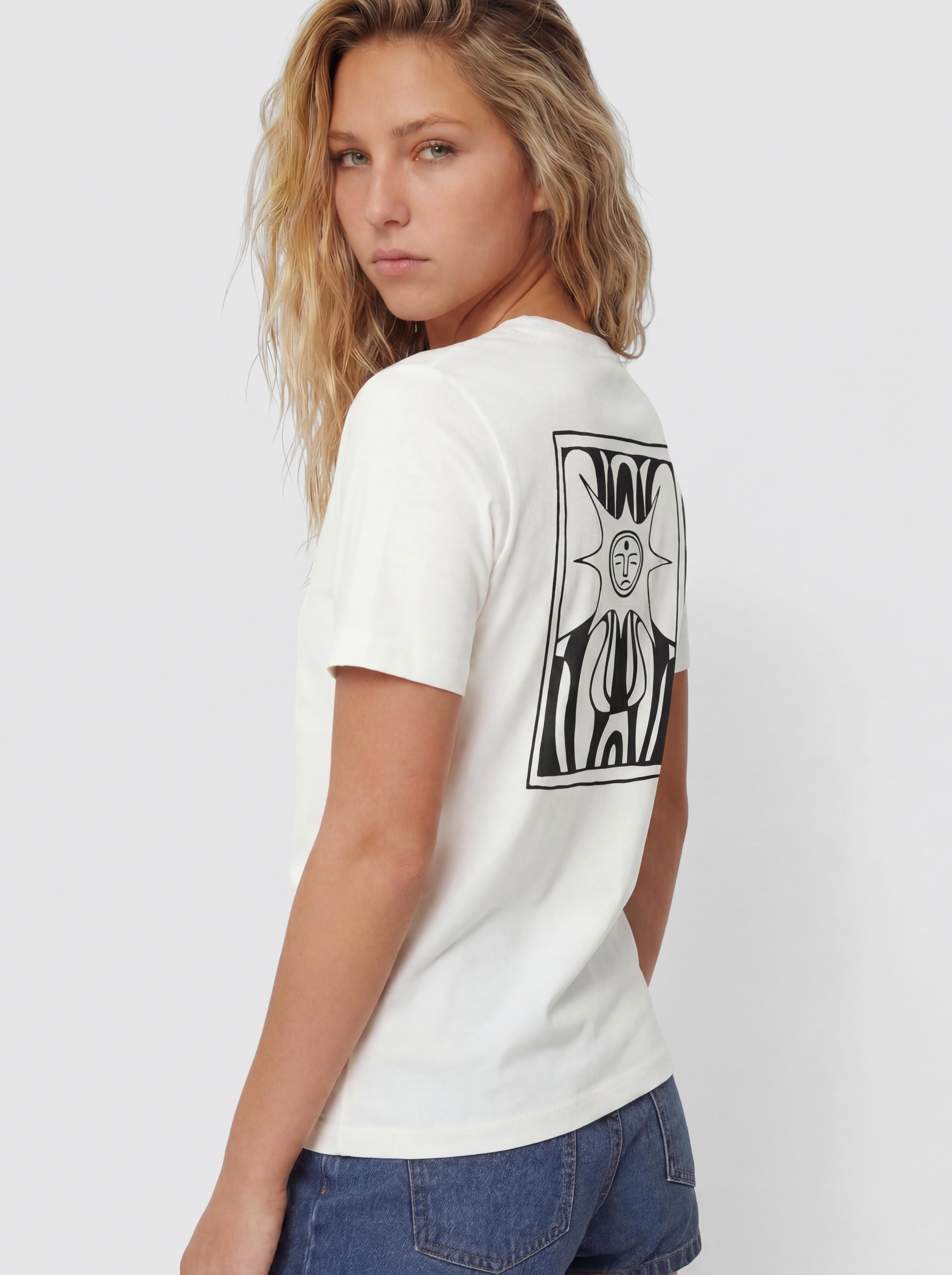 Tričko Volcom Radical Daze Up Wmn (off white)