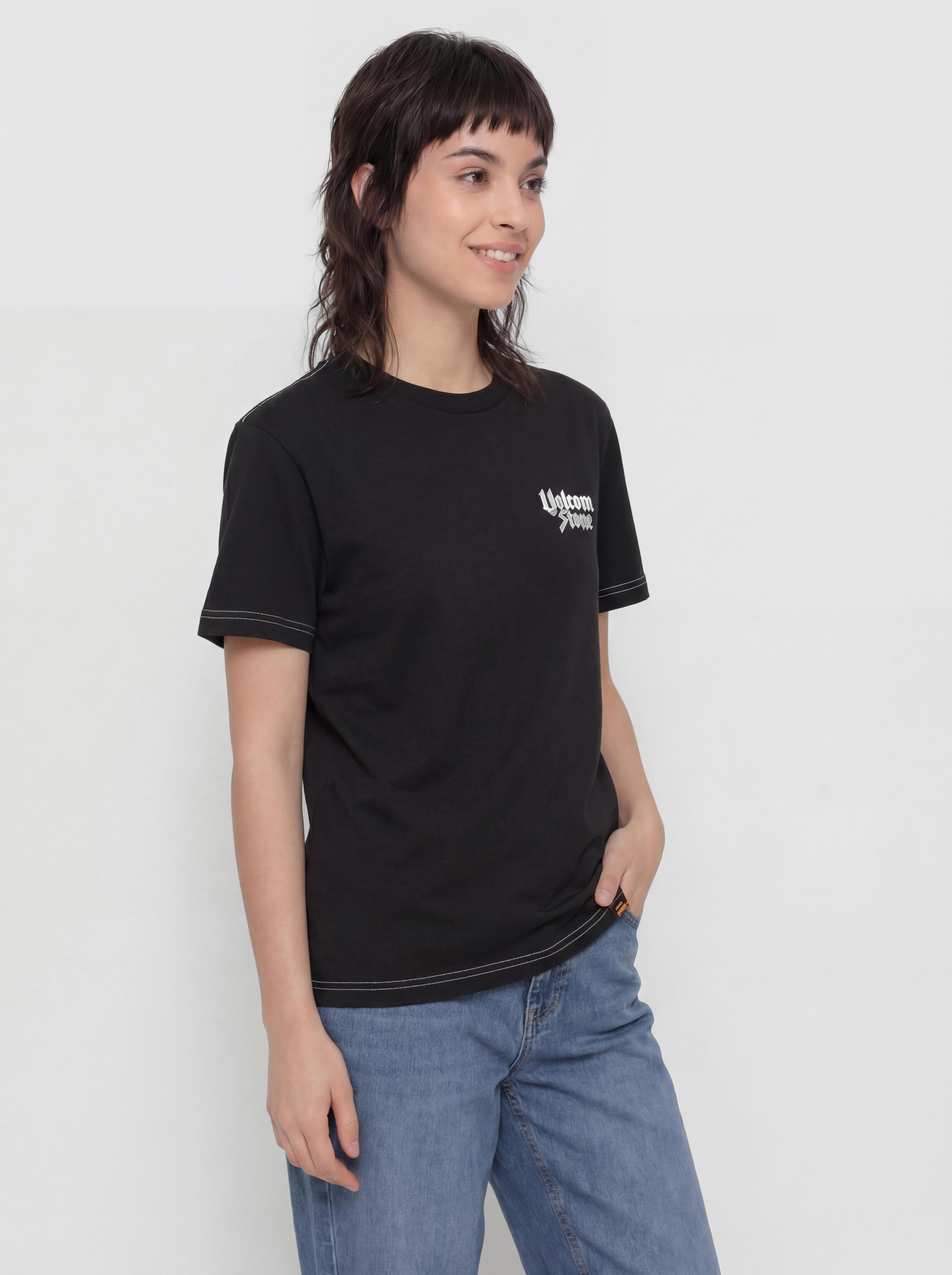 Tričko Volcom Stoneher Wmn (black)