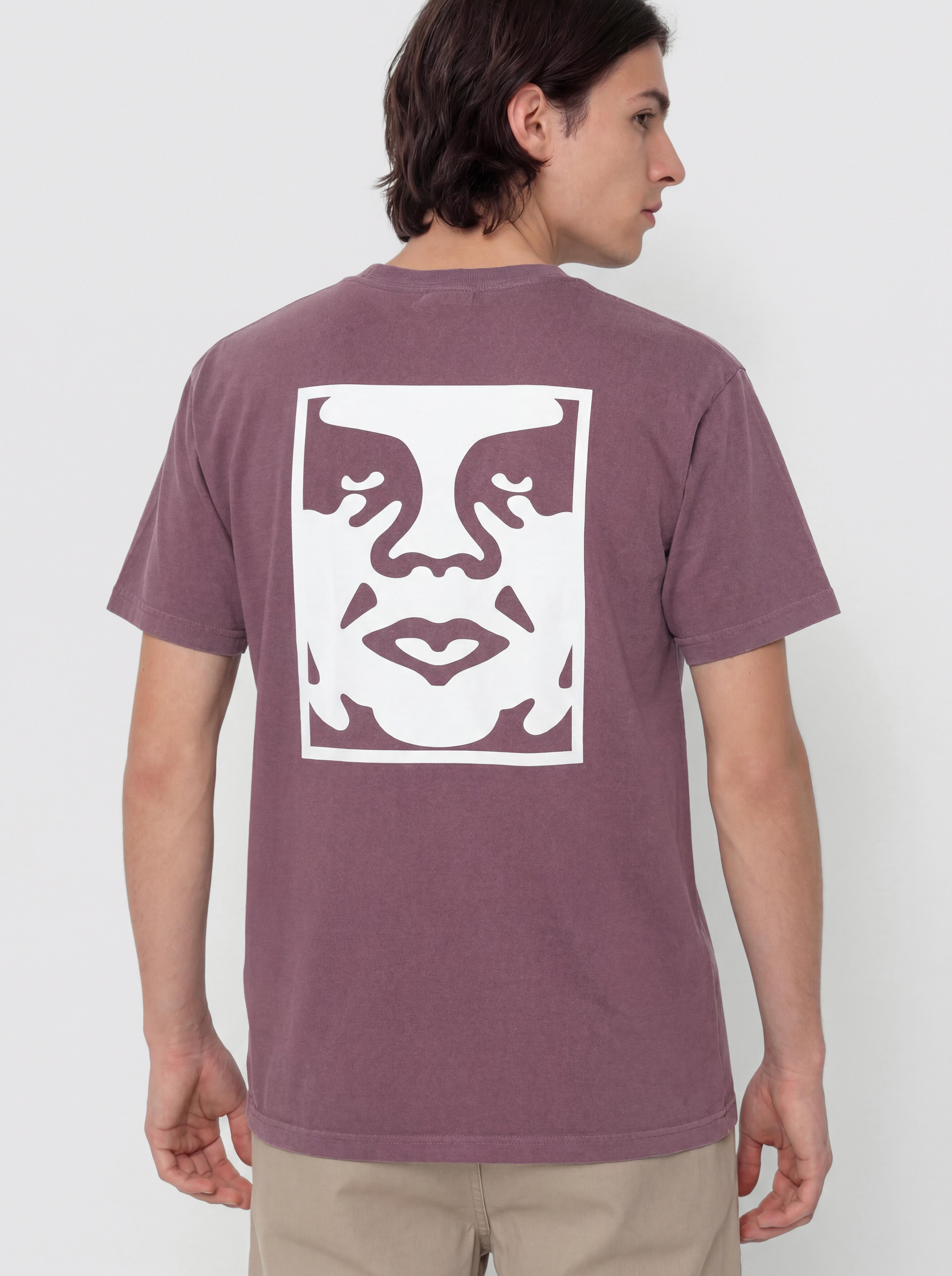 Triu010dko OBEY Obey Bold Icon Face (pigment plum perfect)