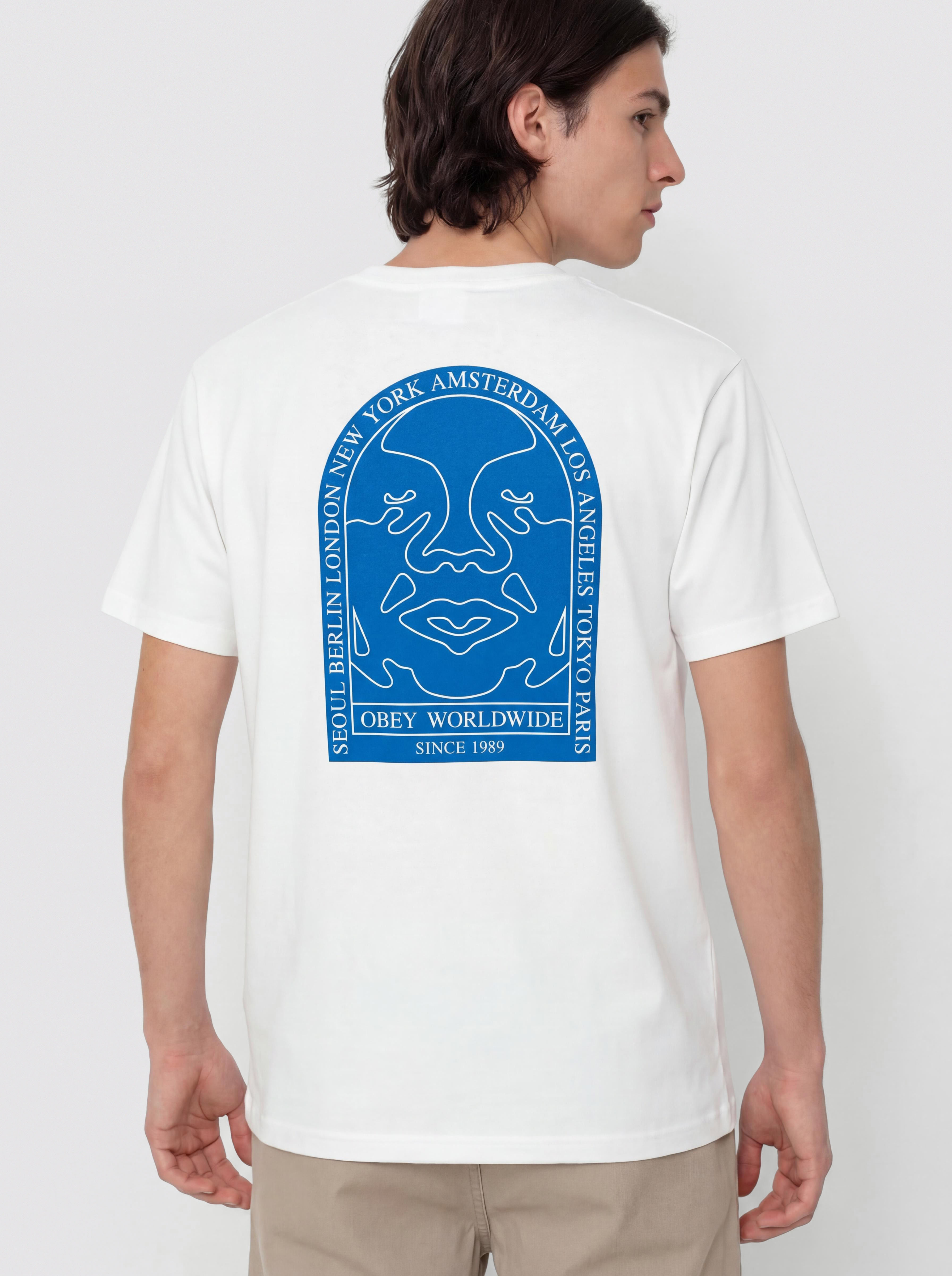 Tričko OBEY Icon Arch (white)