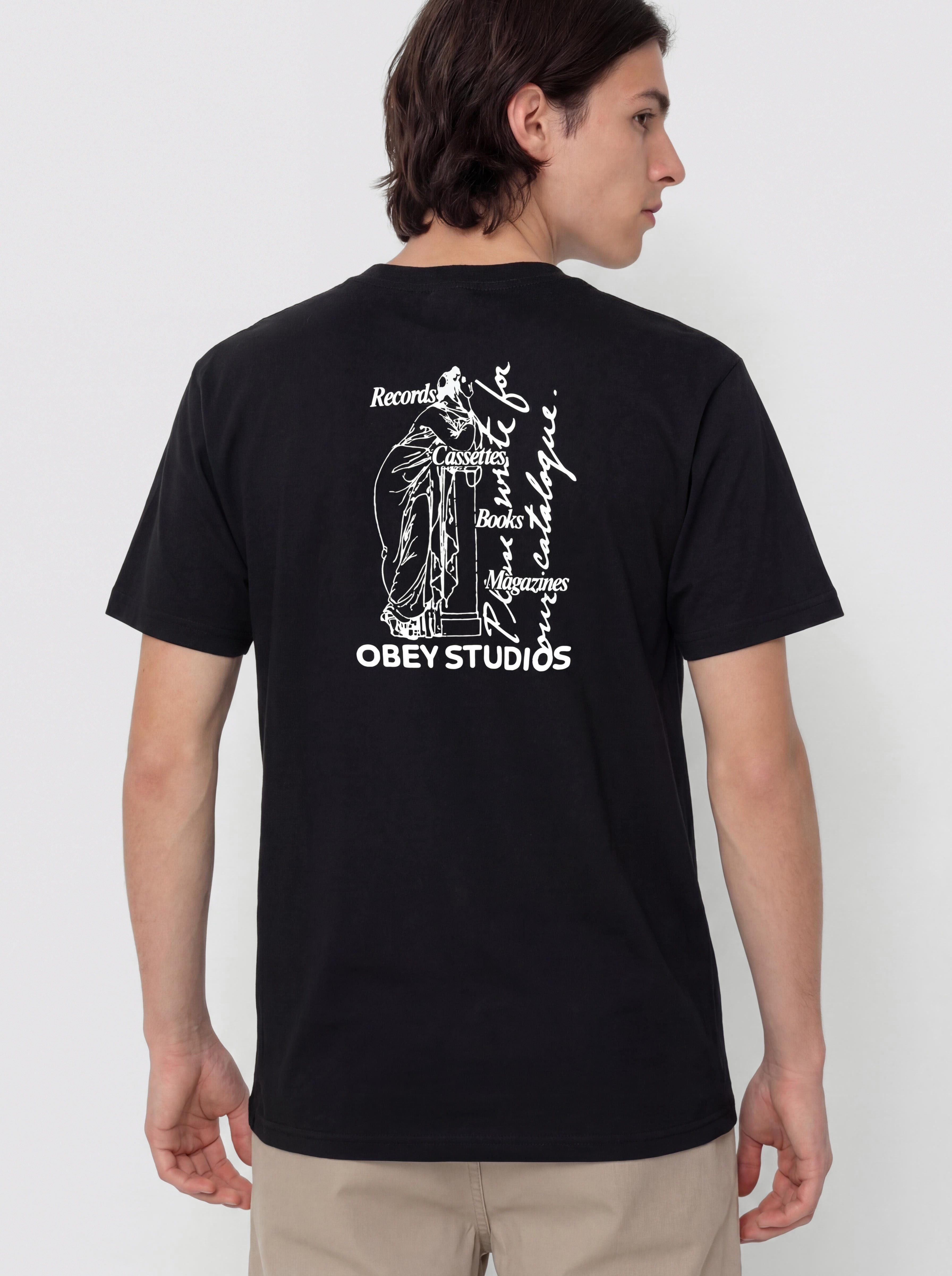 Tričko OBEY Studios Catalogue