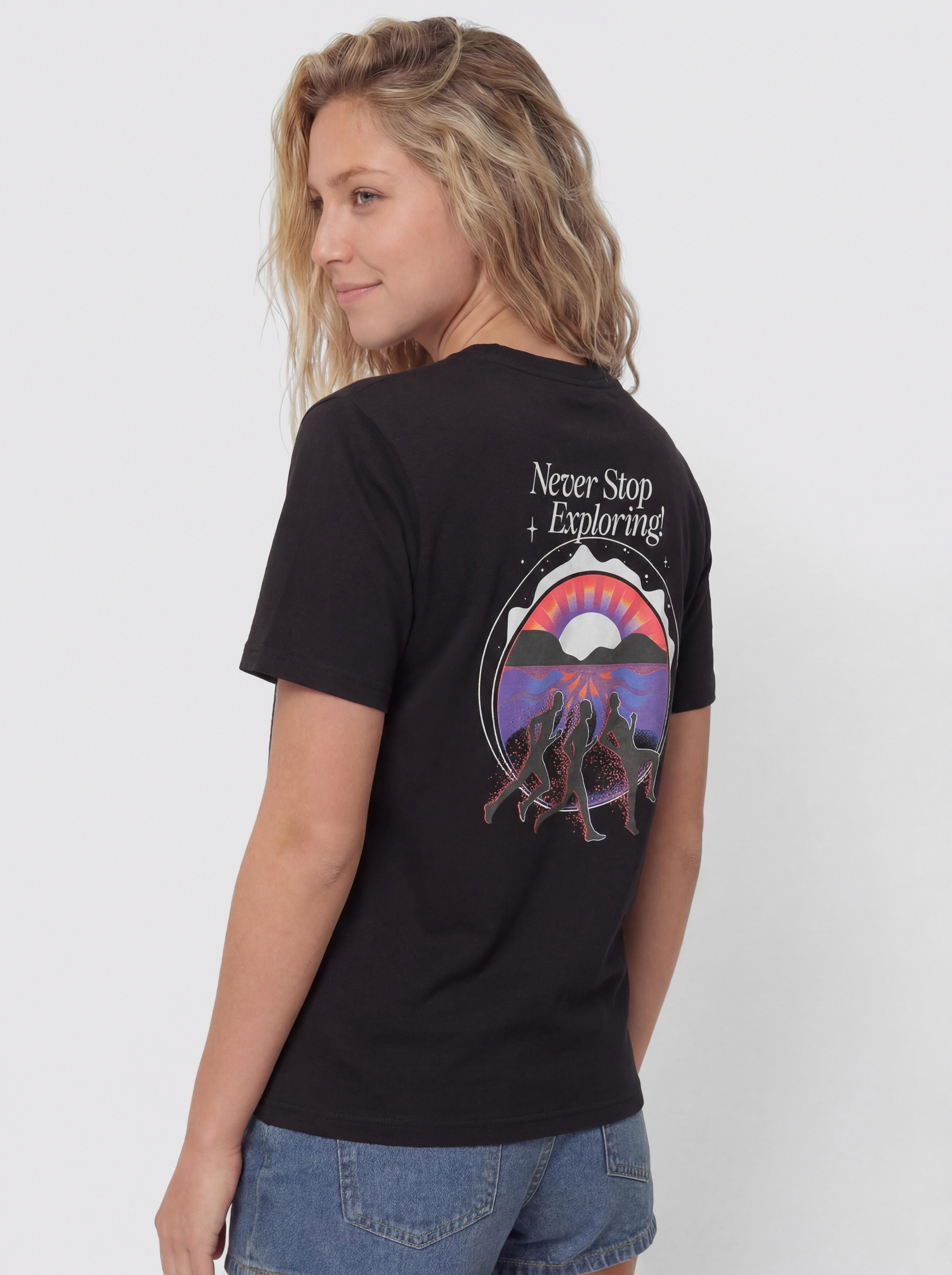 Tričko The North Face Never Stop Relaxed (tnf black)