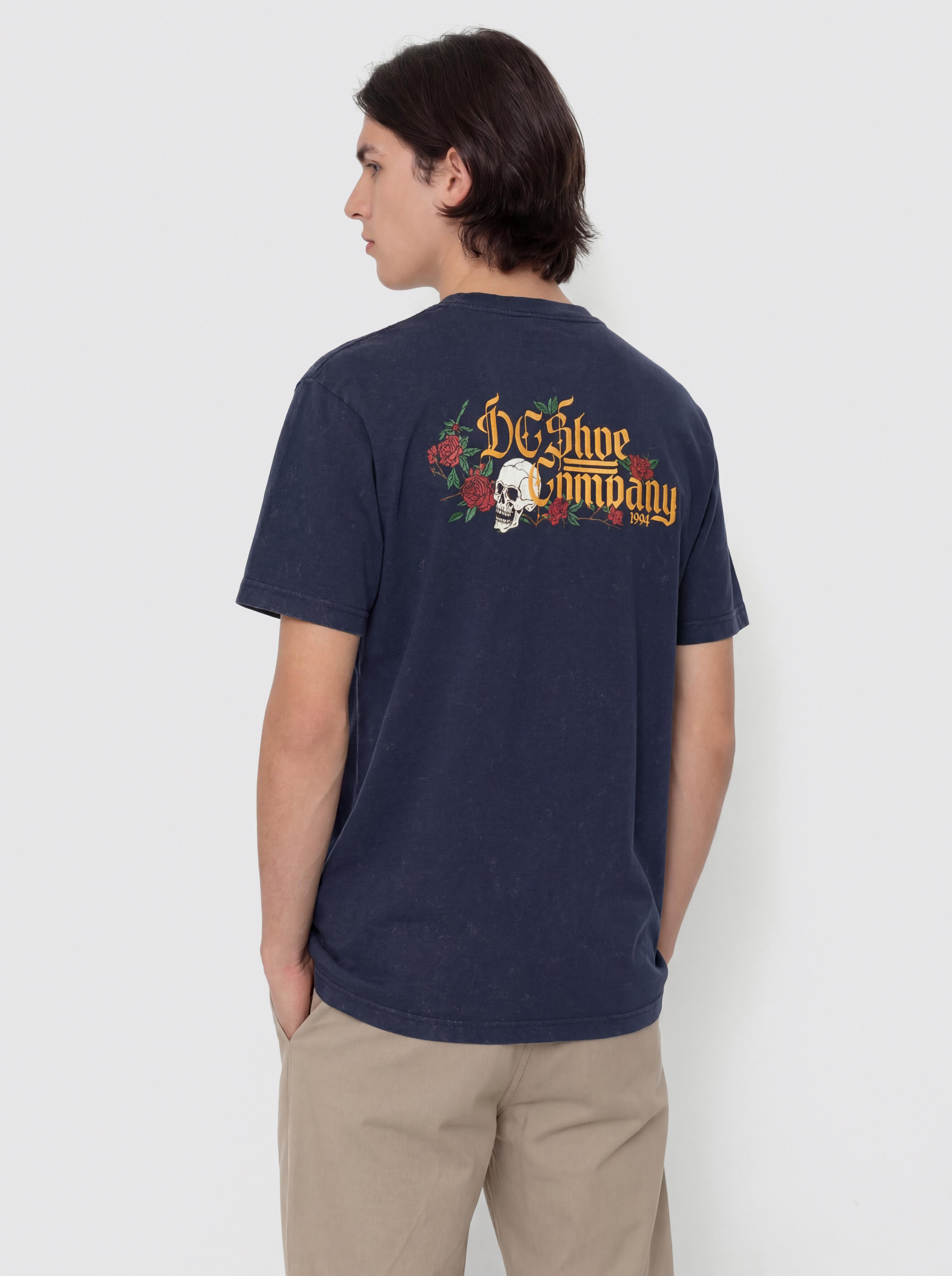 Tričko DC Standoff (dress blues rain wash)