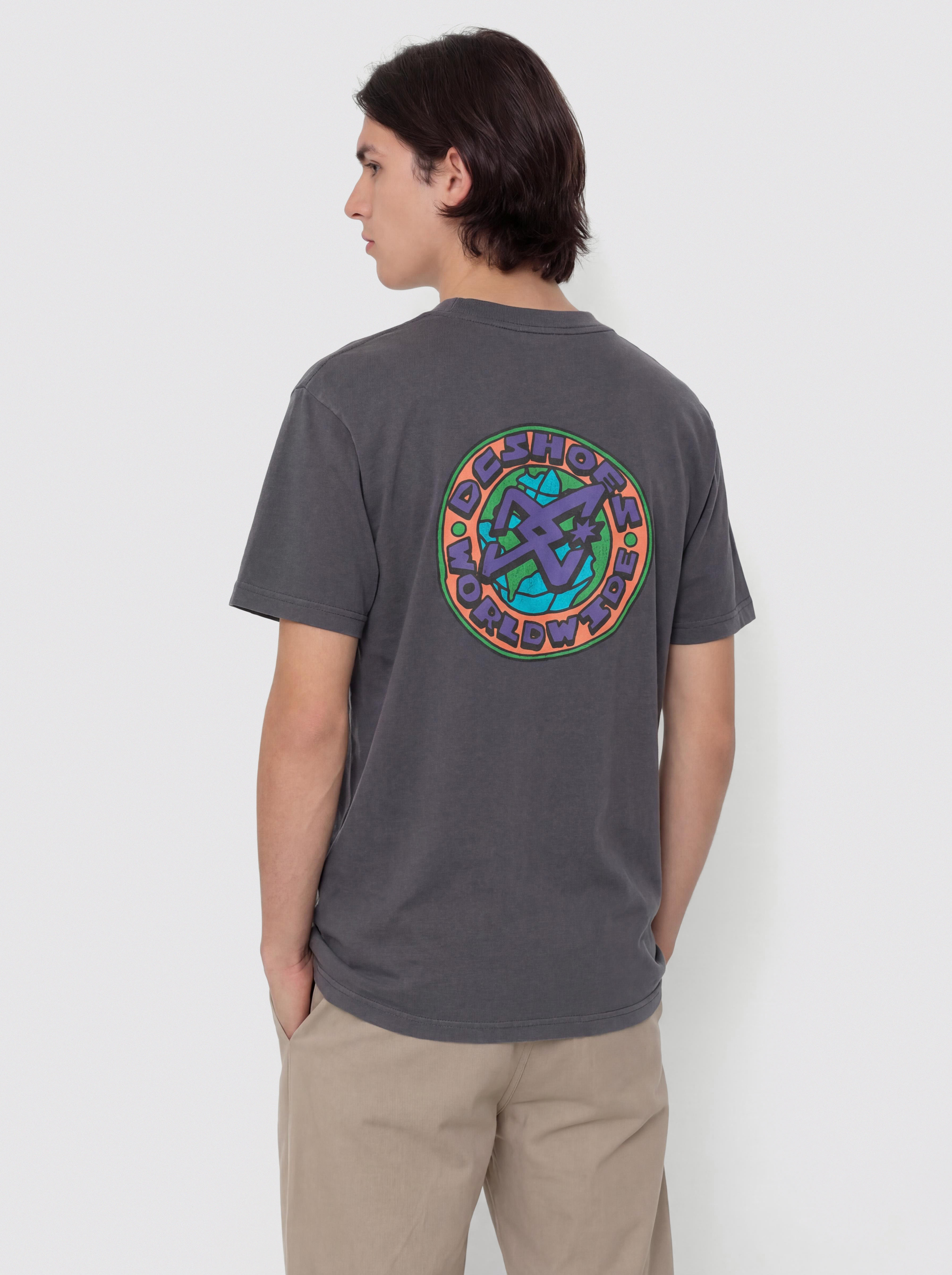 Tričko DC Spinner (magnet acid wash)