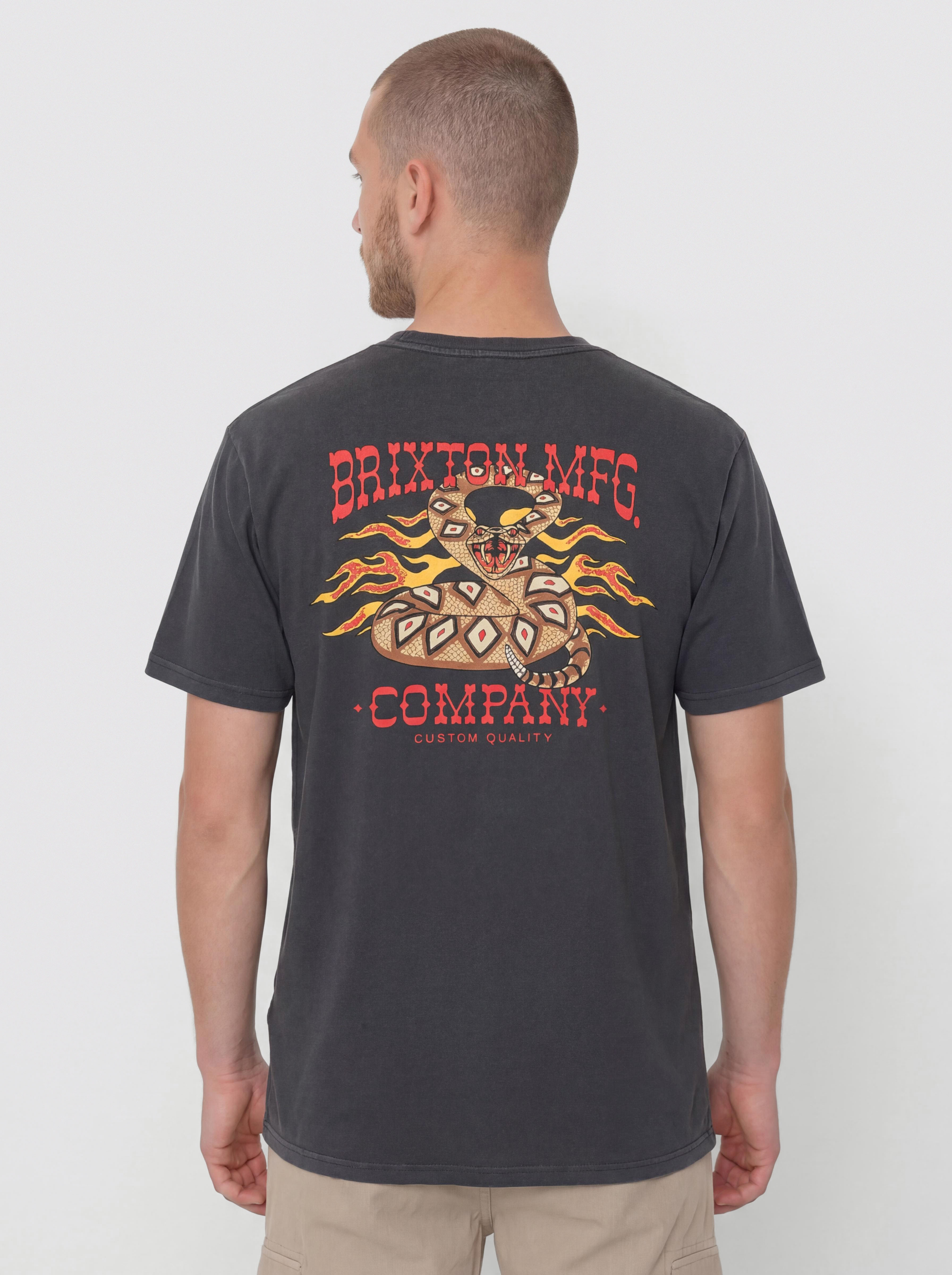 Triu010dko Brixton Hardee Stt (black worn wash)