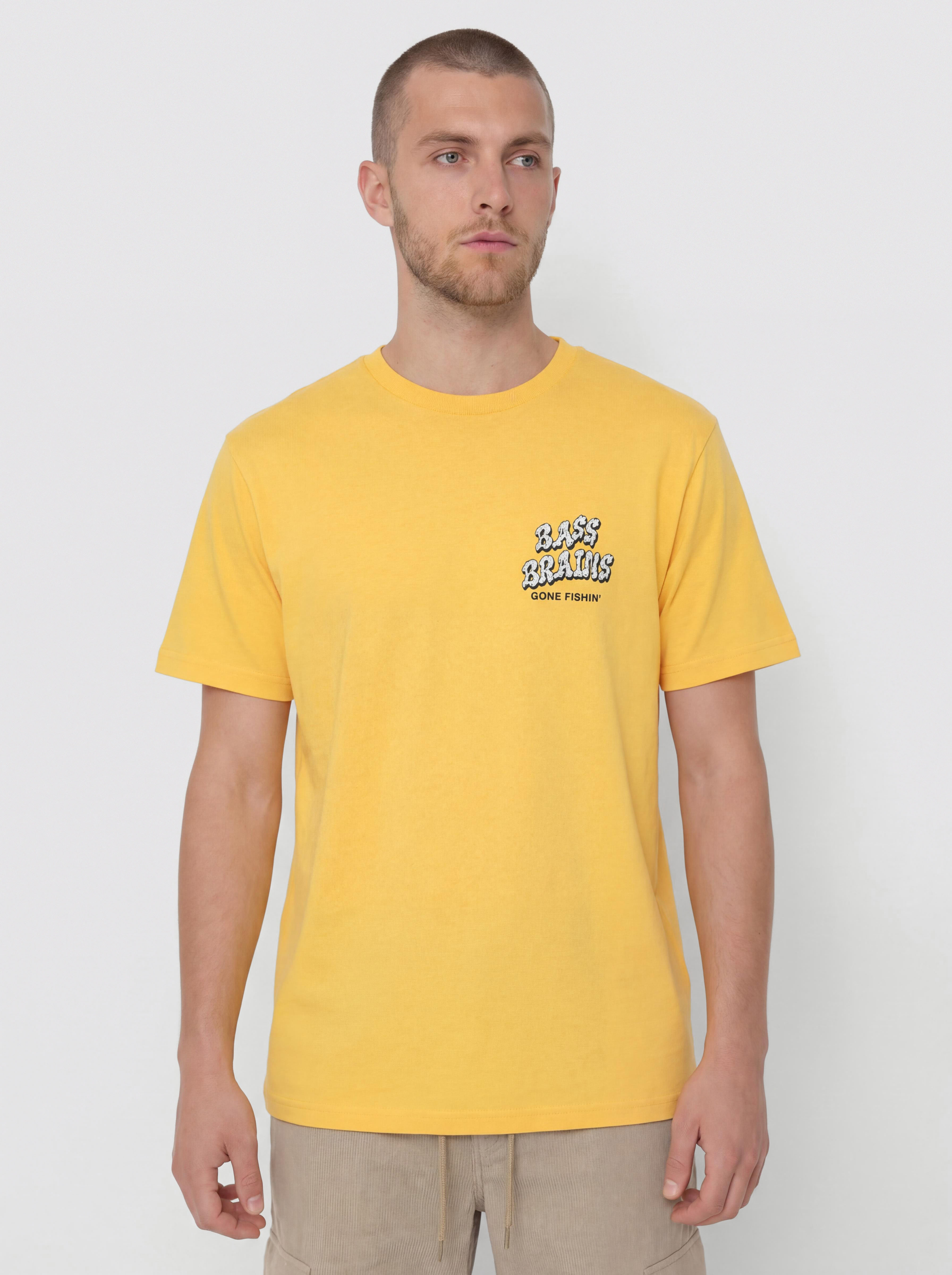 Tričko Brixton Bass Brains Gf (ray)