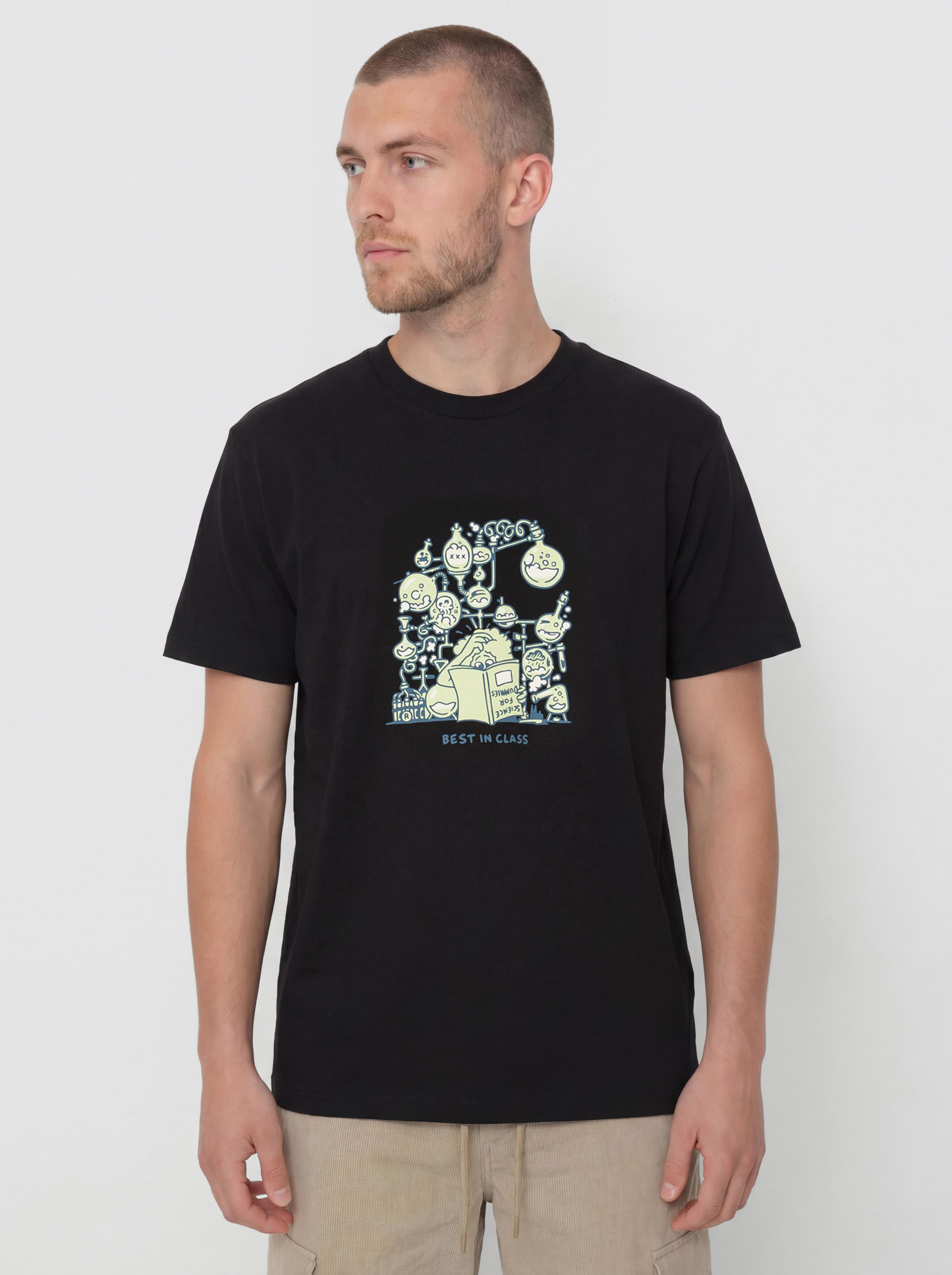 Tričko Carhartt WIP Beaker (black)