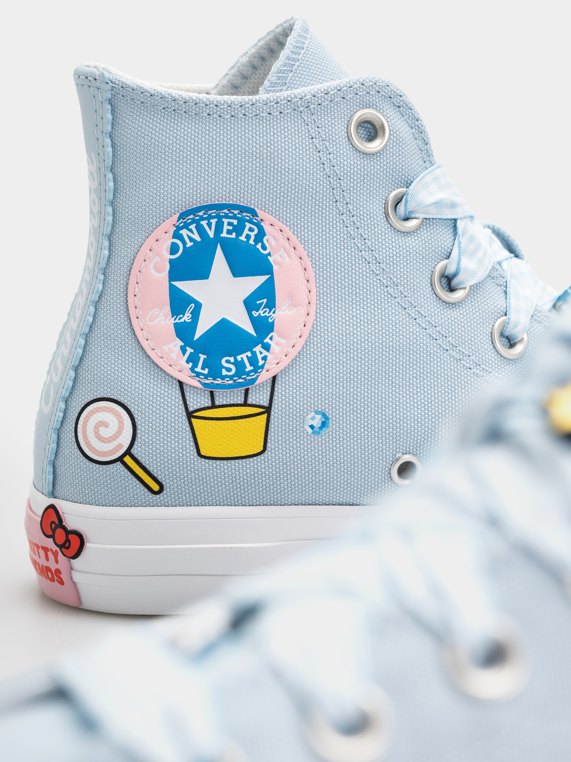 Tenisky Converse Chuck Taylor All Star Hi (baby blue/white/pink)