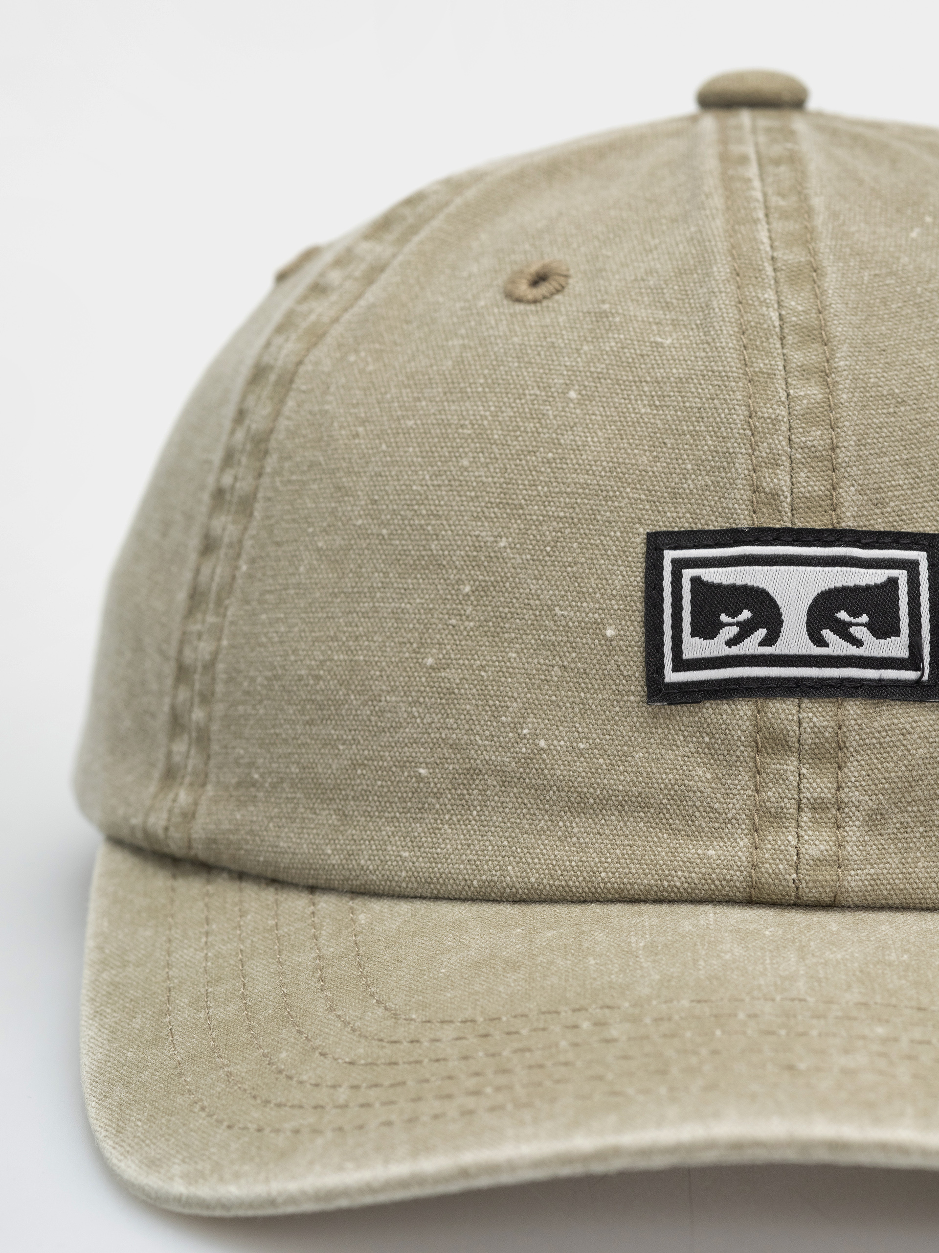 Šiltovka OBEY Icon Eyes Pigment 6 Panel (pigment khaki)